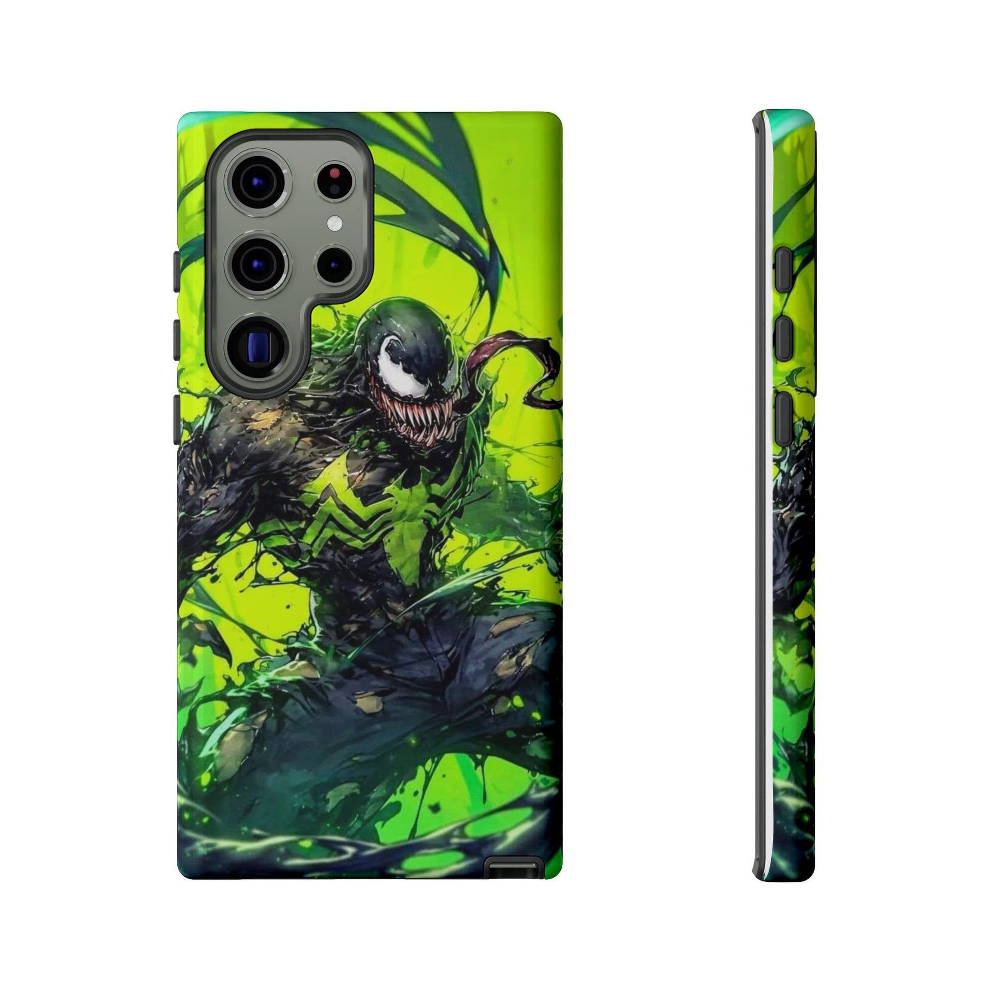 Evil Venom Phone Case, Tough Cases, Marvel Comics Phone for iPhones, Samsung, and Pixel