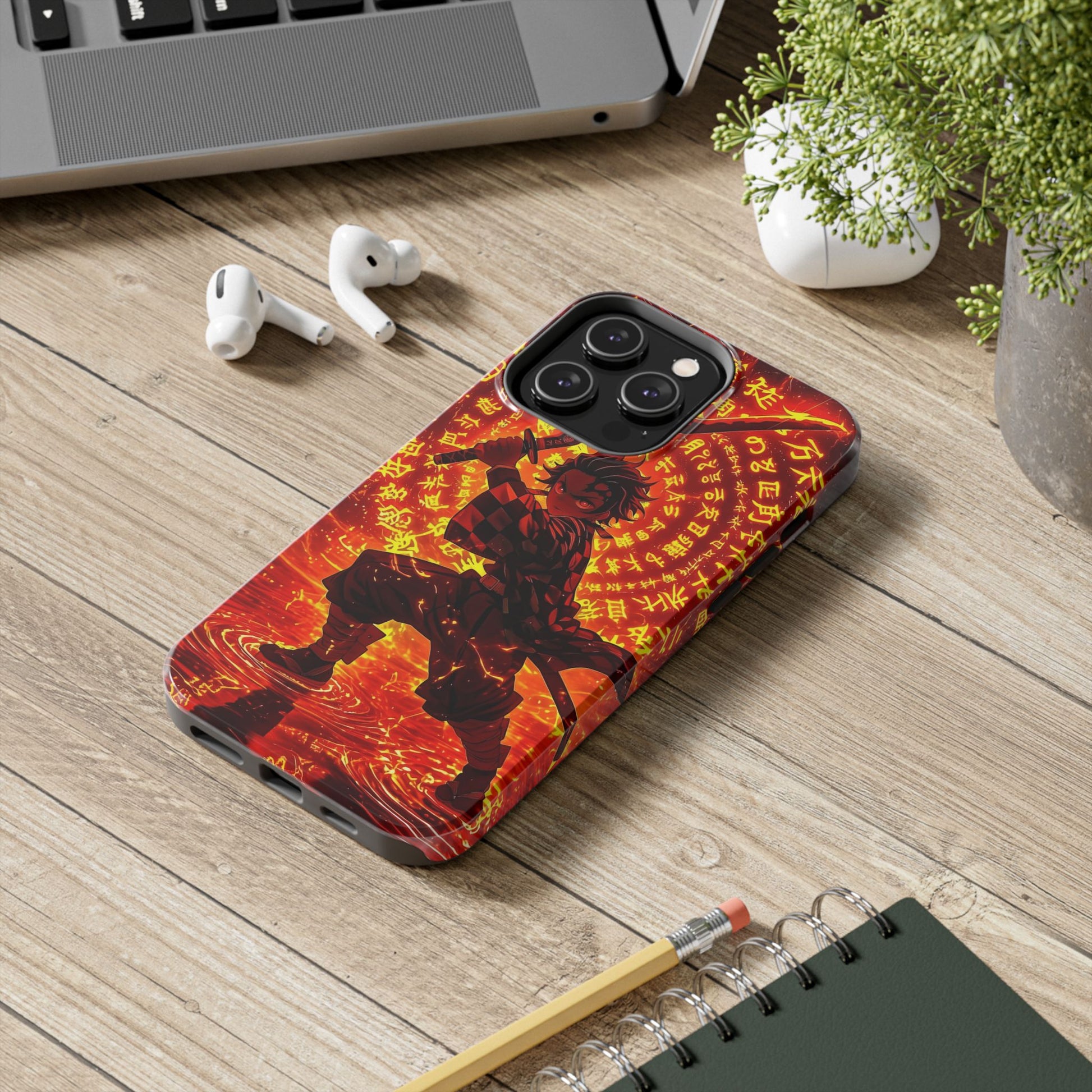 Anime Demon Slayer Tanjiro Phone Cases for iPhones & Samsung Phones