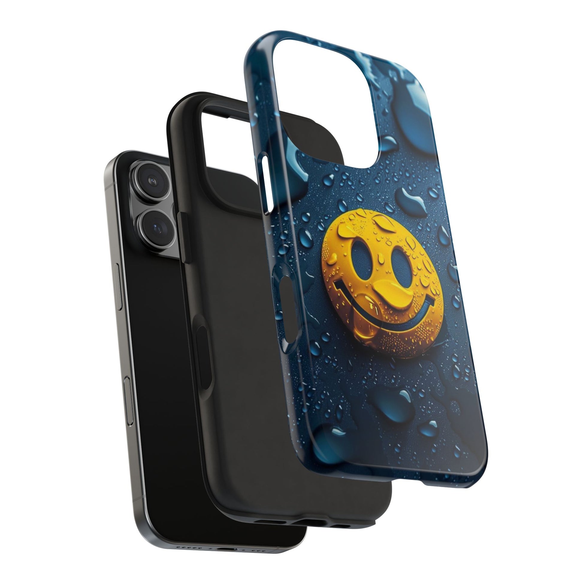Be Happy Smiley Face Phone Cases for iPhones & Samsung Phones