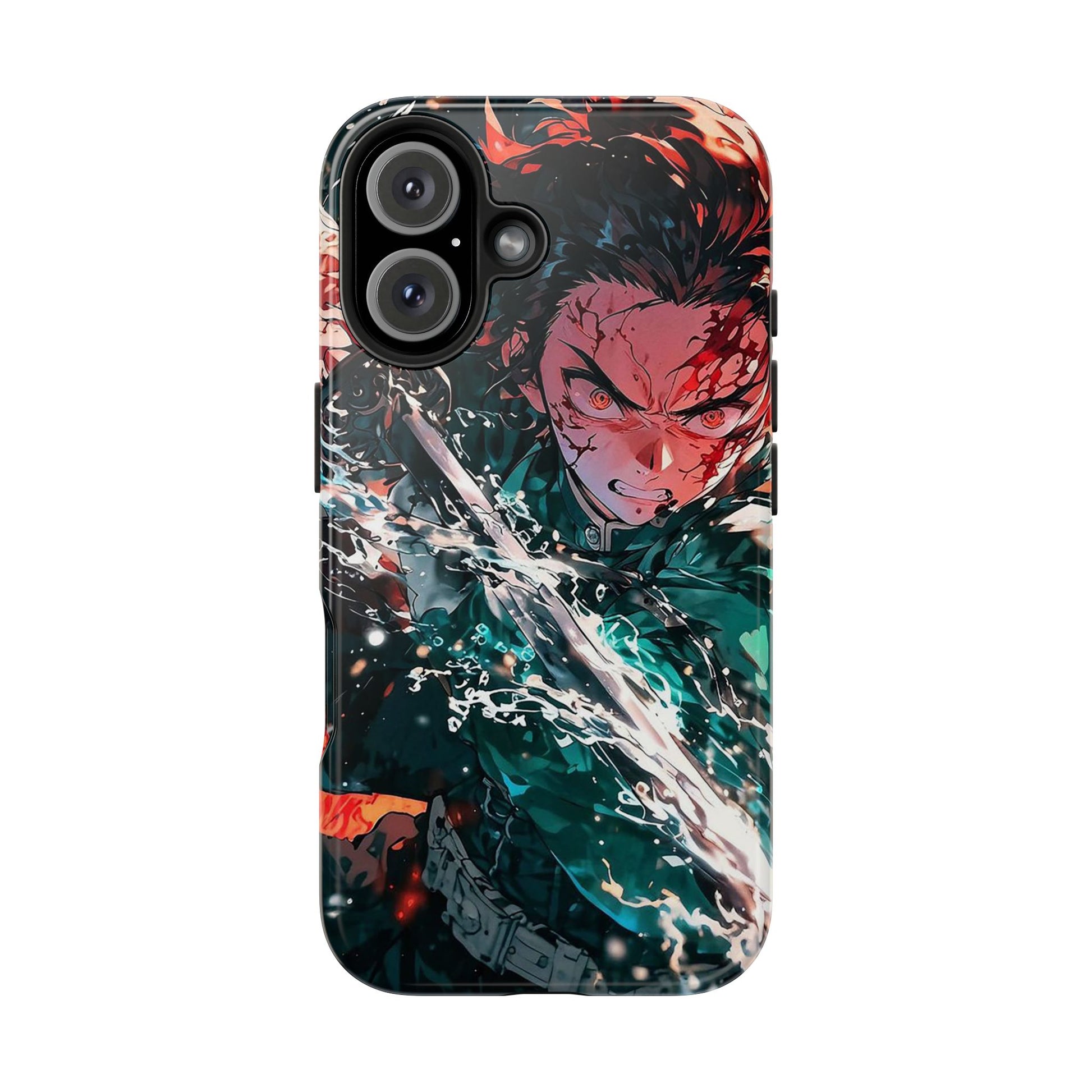 Demon Slayer Tanjiro Art Phone Case for iPhone & Samsung Galaxy Phones