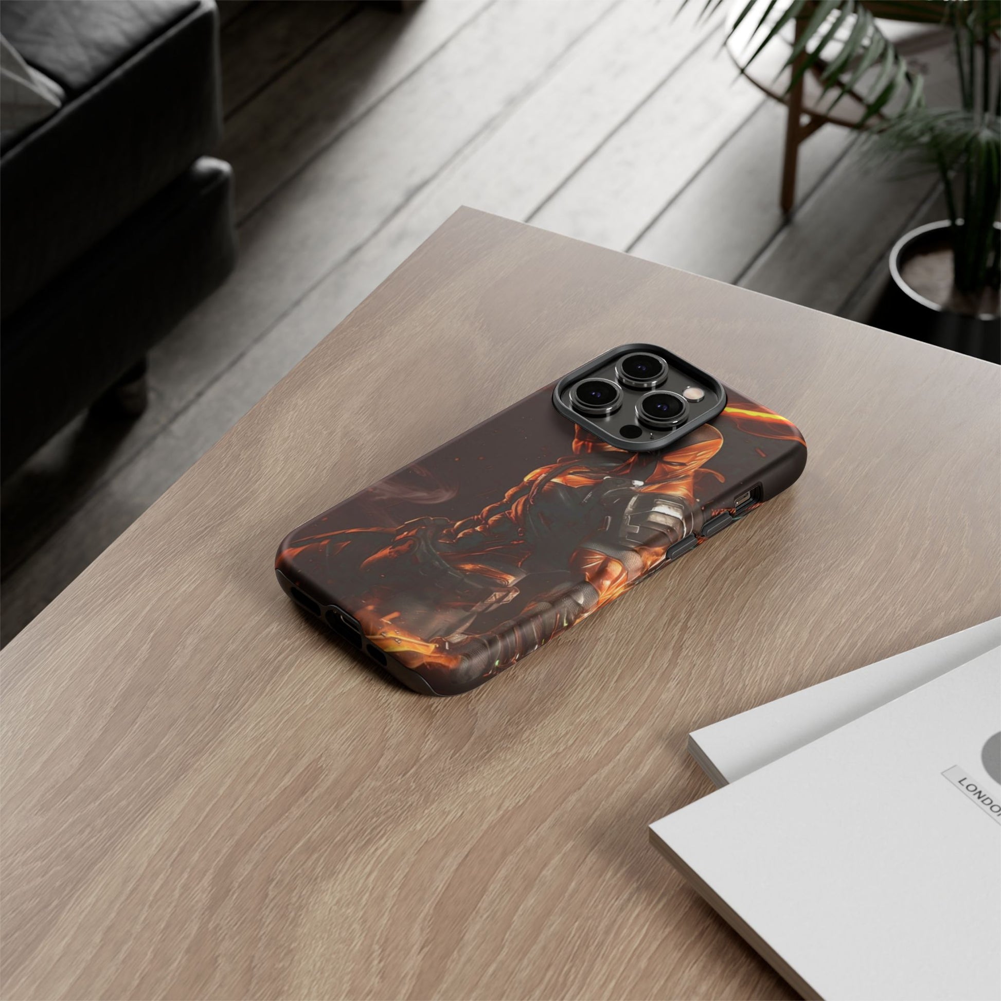 DC Comics Death Stroke Tough Cases for iPhones, Samsung, and Pixel