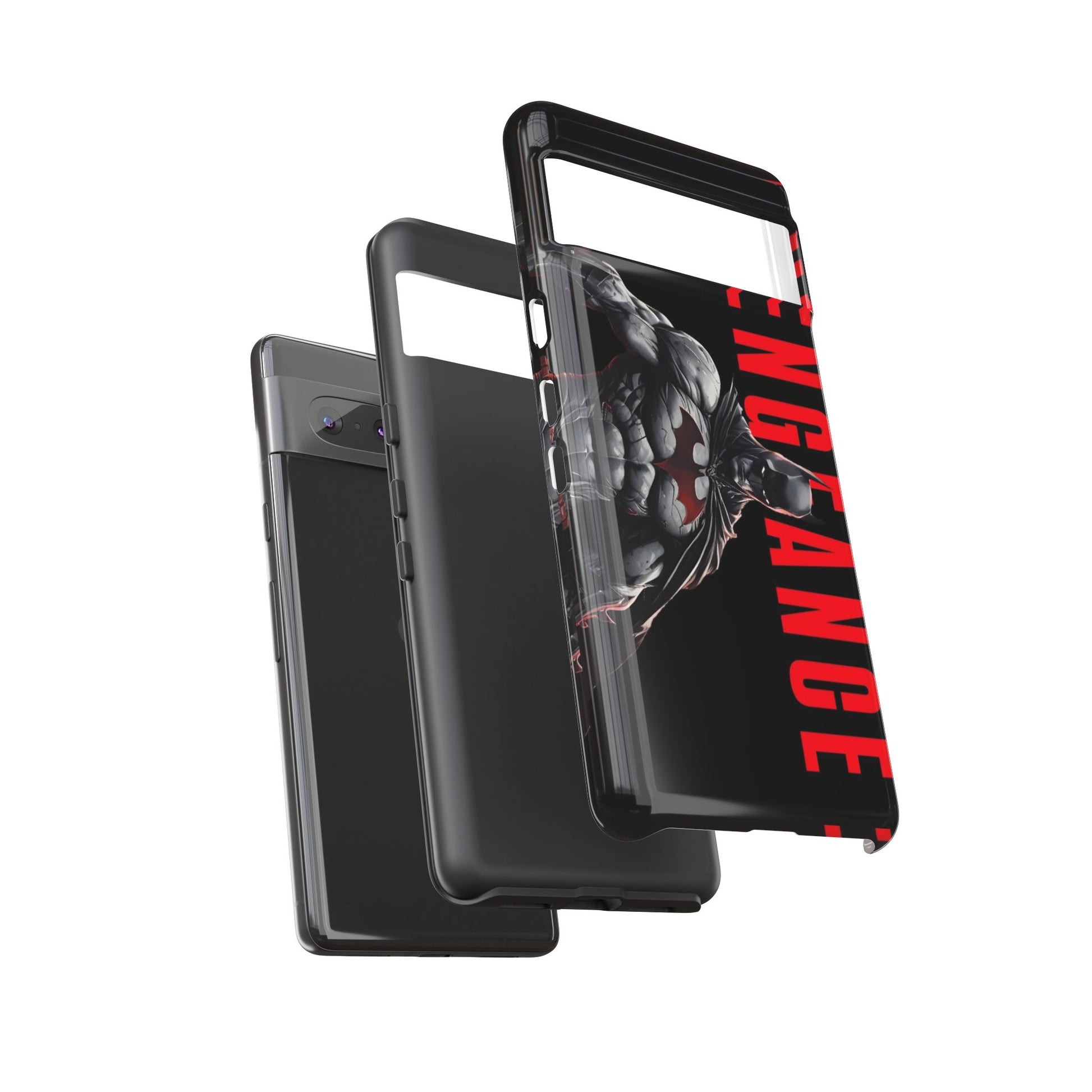DC Comics Batman Vengence Tough Cases for iPhones, Samsung, and Pixel