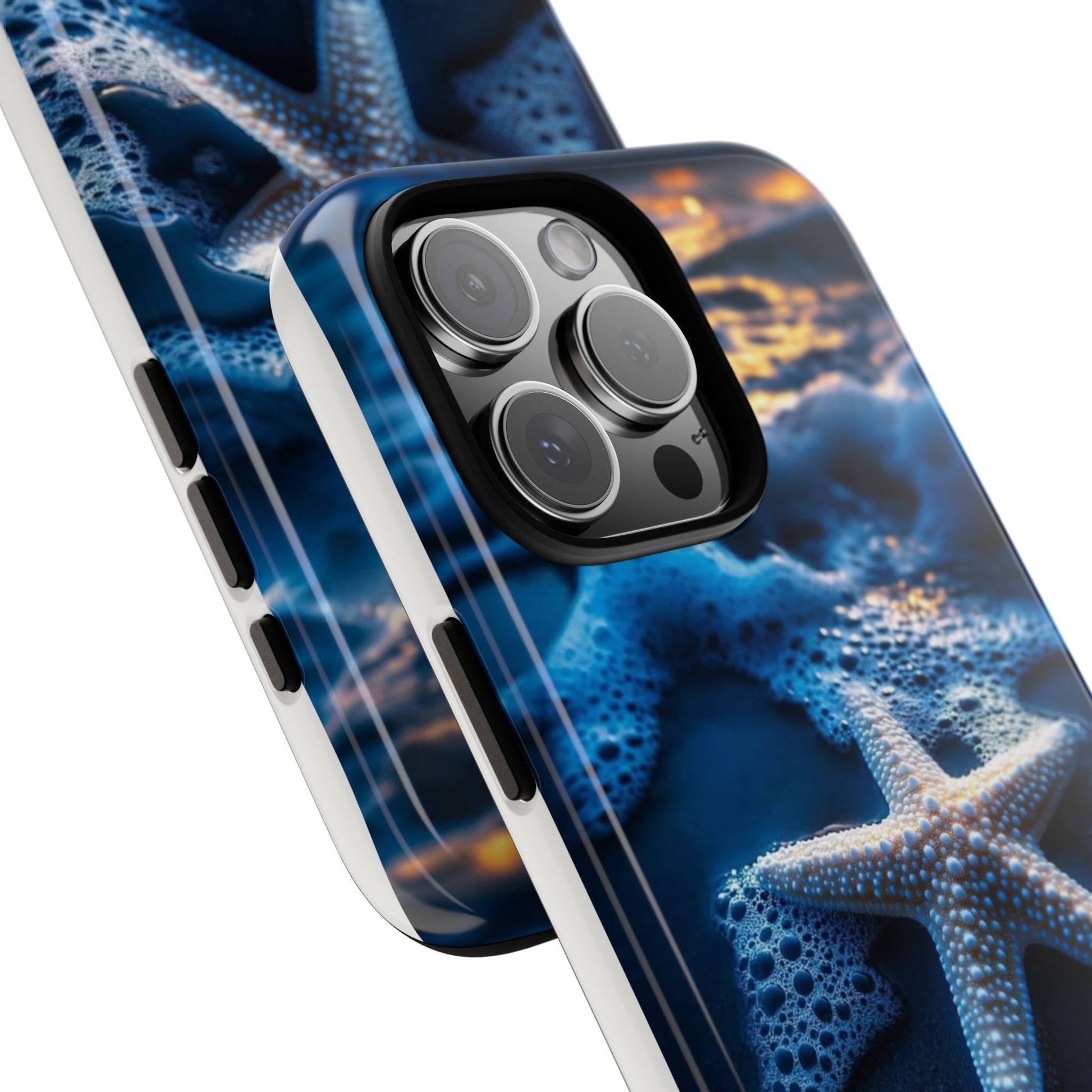 Starfish Beach Tough Cases for iPhones, Samsung, and Pixel