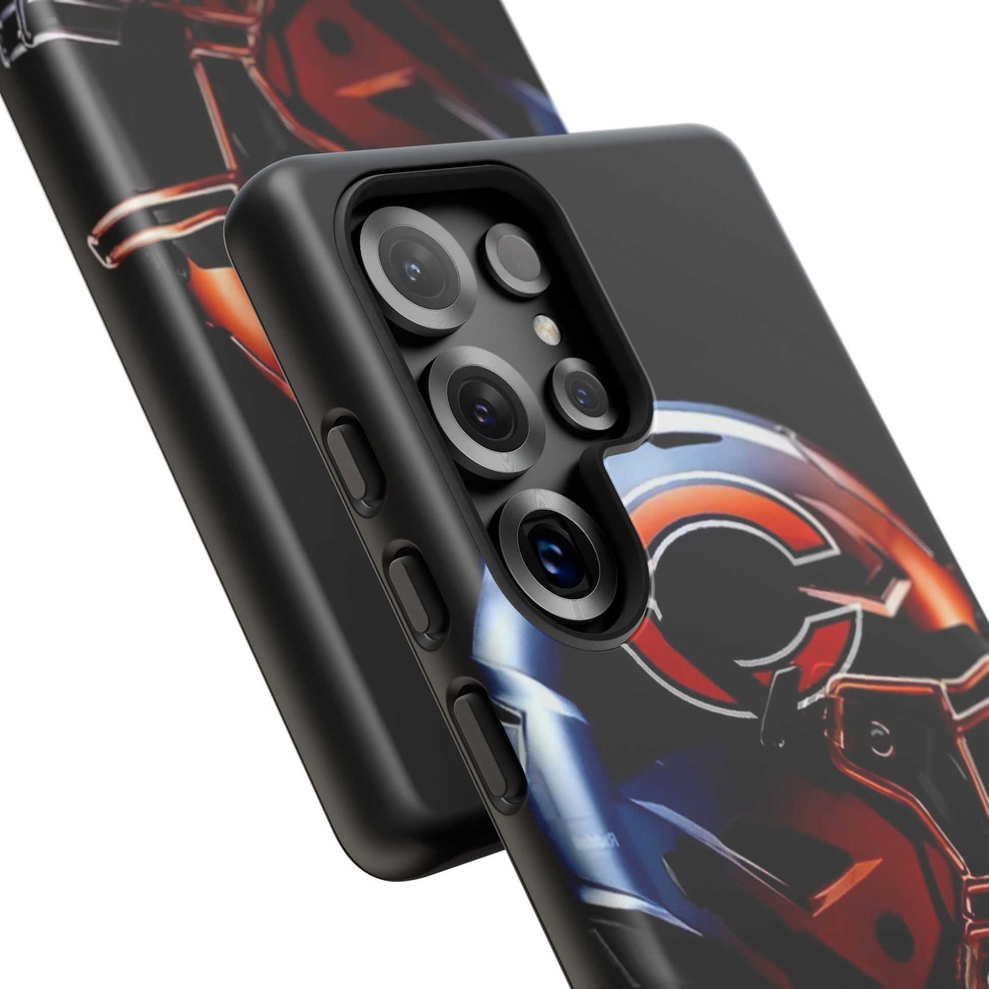 Football Helmet Chicago Bears Phone Case, Tough Cases for iPhones, Samsung, and Pixel