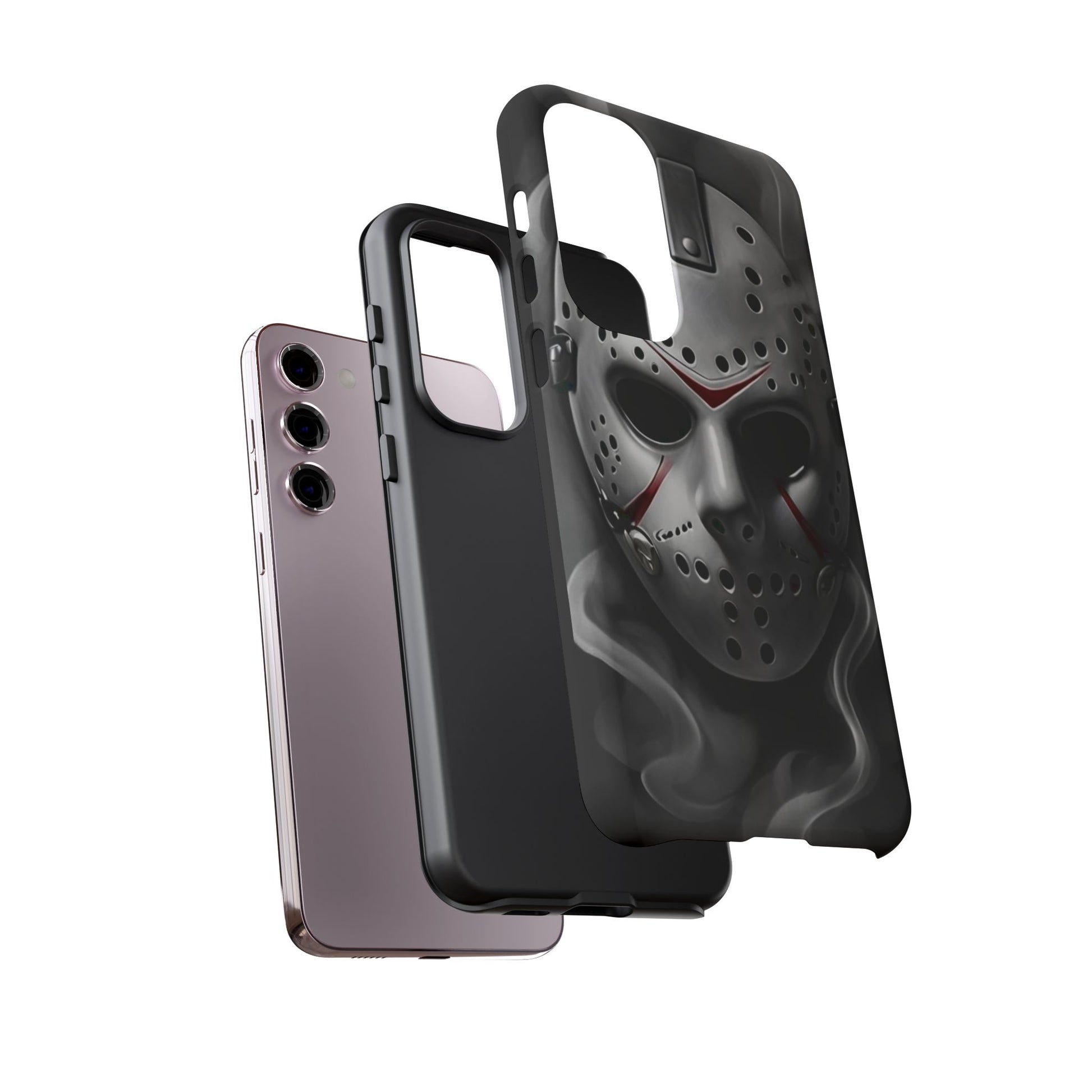 Friday the 13th Jason's Mask Tough Cases for iPhones, Samsung, and Pixel