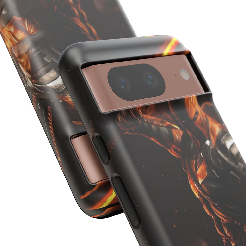 DC Comics Death Stroke Tough Cases for iPhones, Samsung, and Pixel