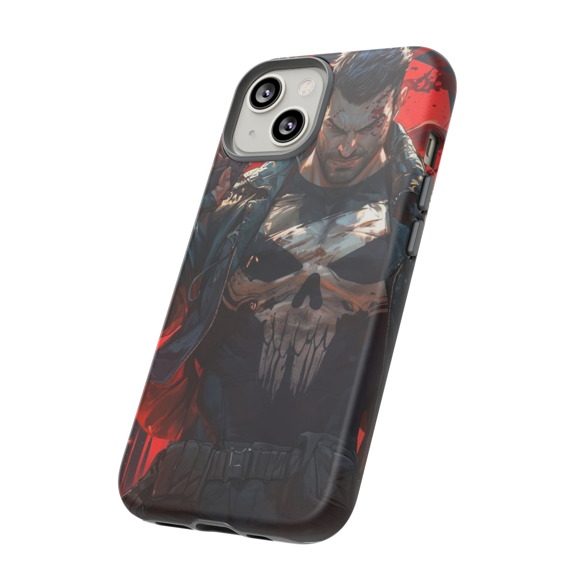 Punisher Tough Cases for iPhones, Samsung, and Pixel