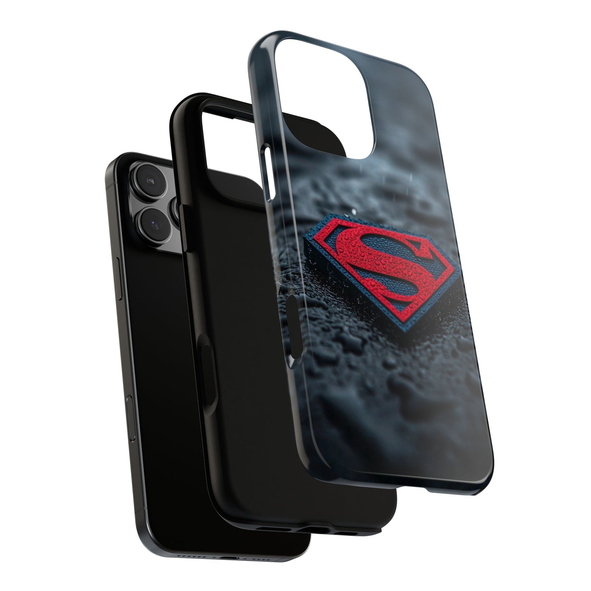 Superman Logo Tough Cases for iPhones, Samsung, and Pixel