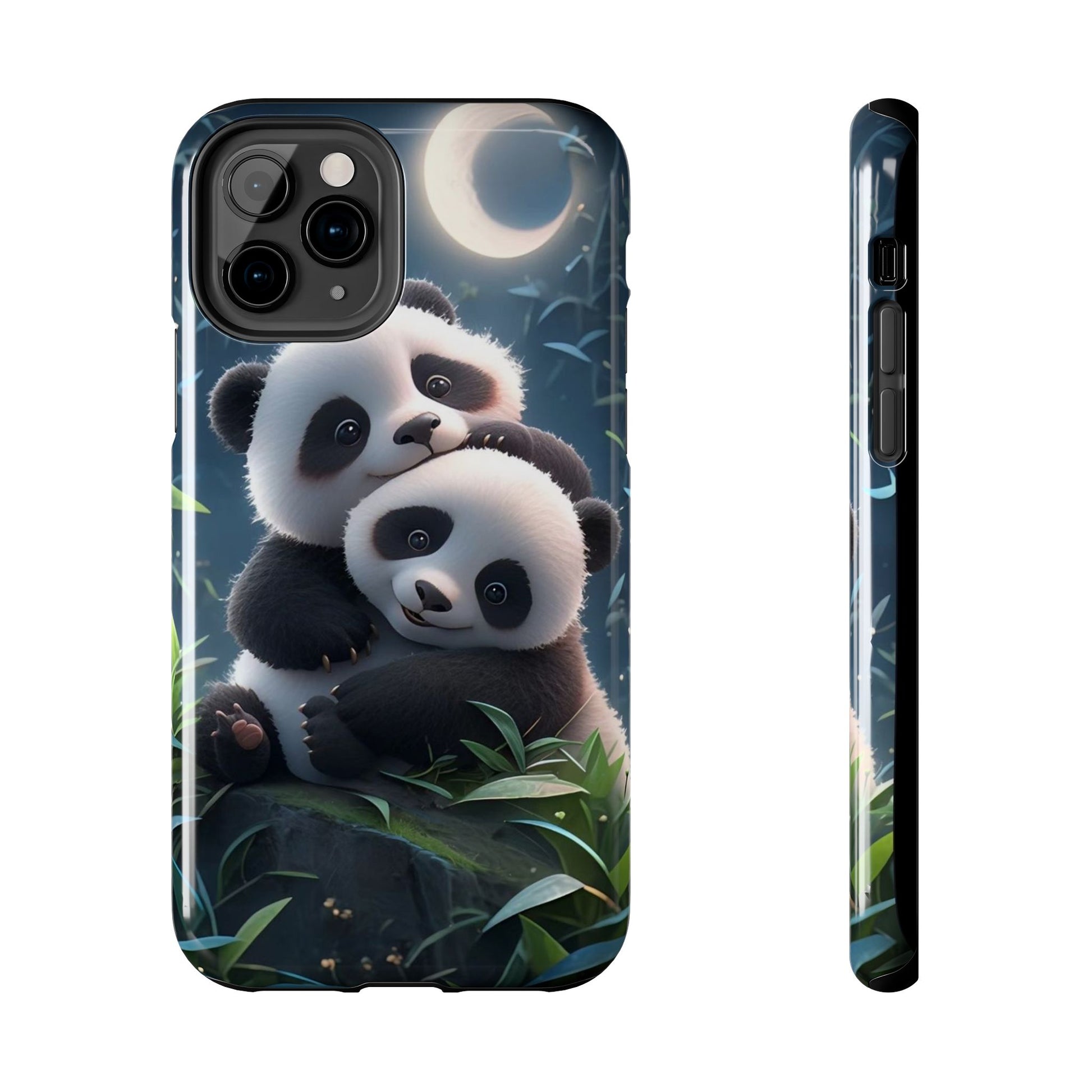 Hugging Pandas Theme Phone Cases for iPhones & Samsung Phones