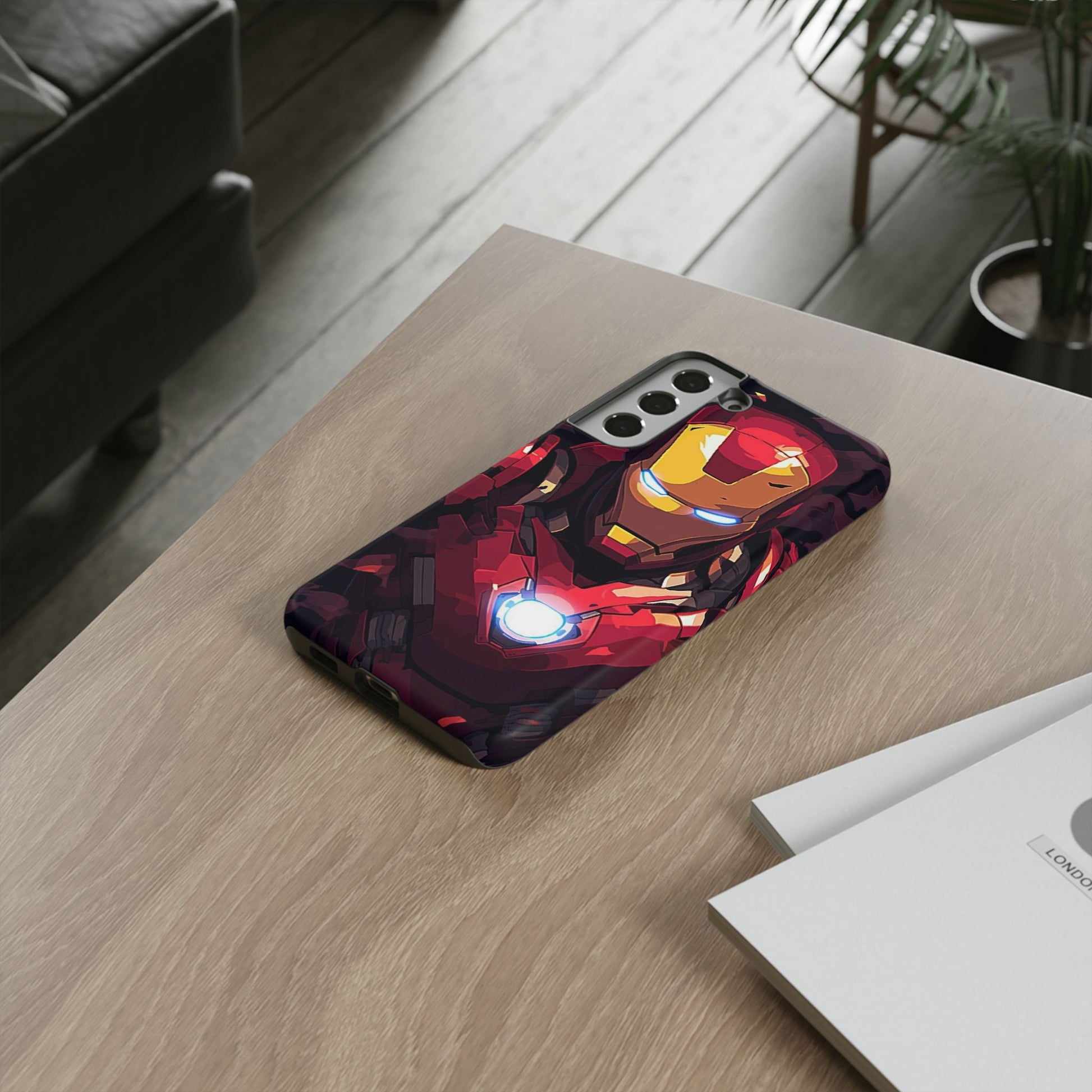 Invincible Iron Man Tough Cases for iPhones, Samsung, and Pixel