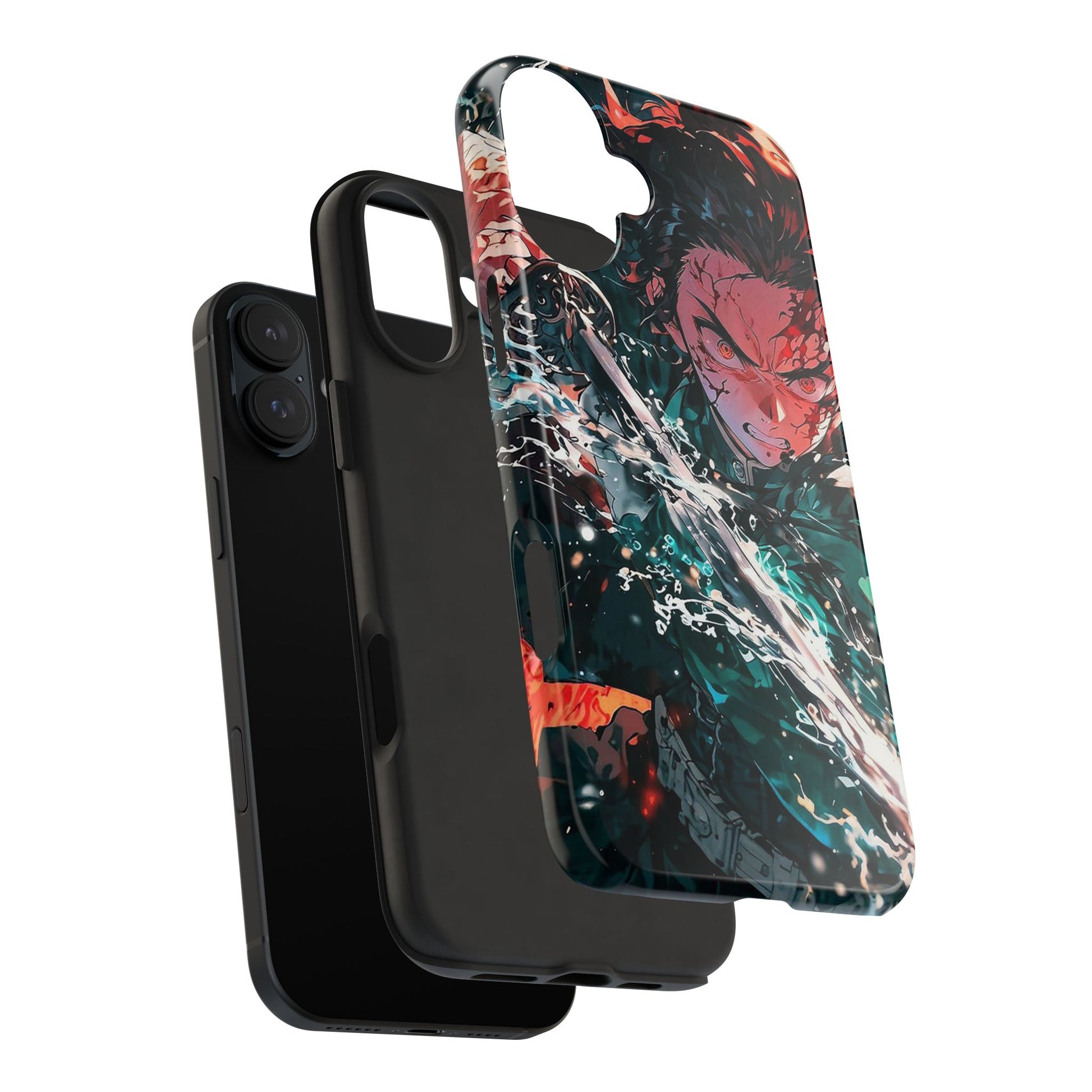 Demon Slayer Tanjiro Art Phone Case for iPhone & Samsung Galaxy Phones