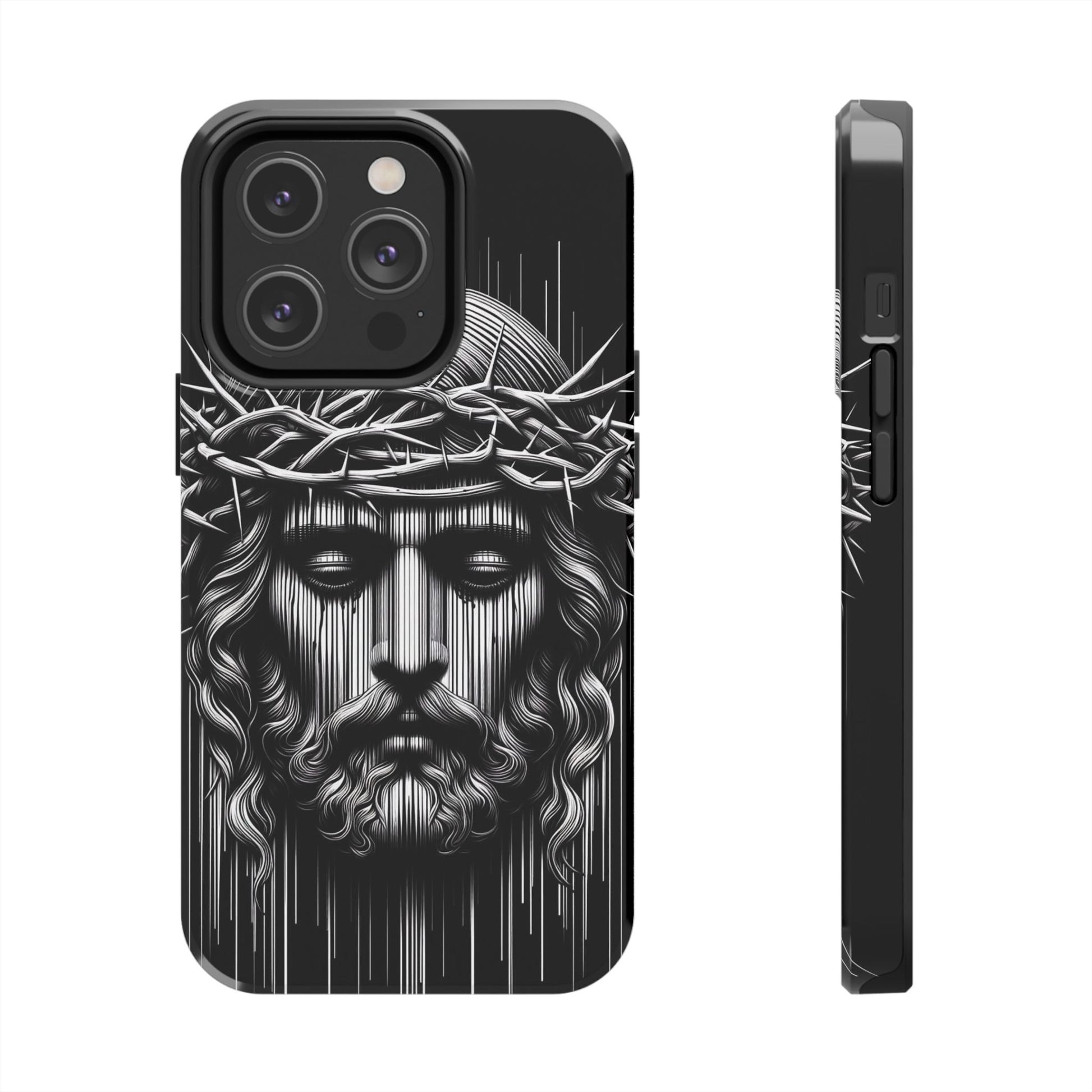 Jesus The King Crown Christian Phone Cases for iPhones & Samsung Phones