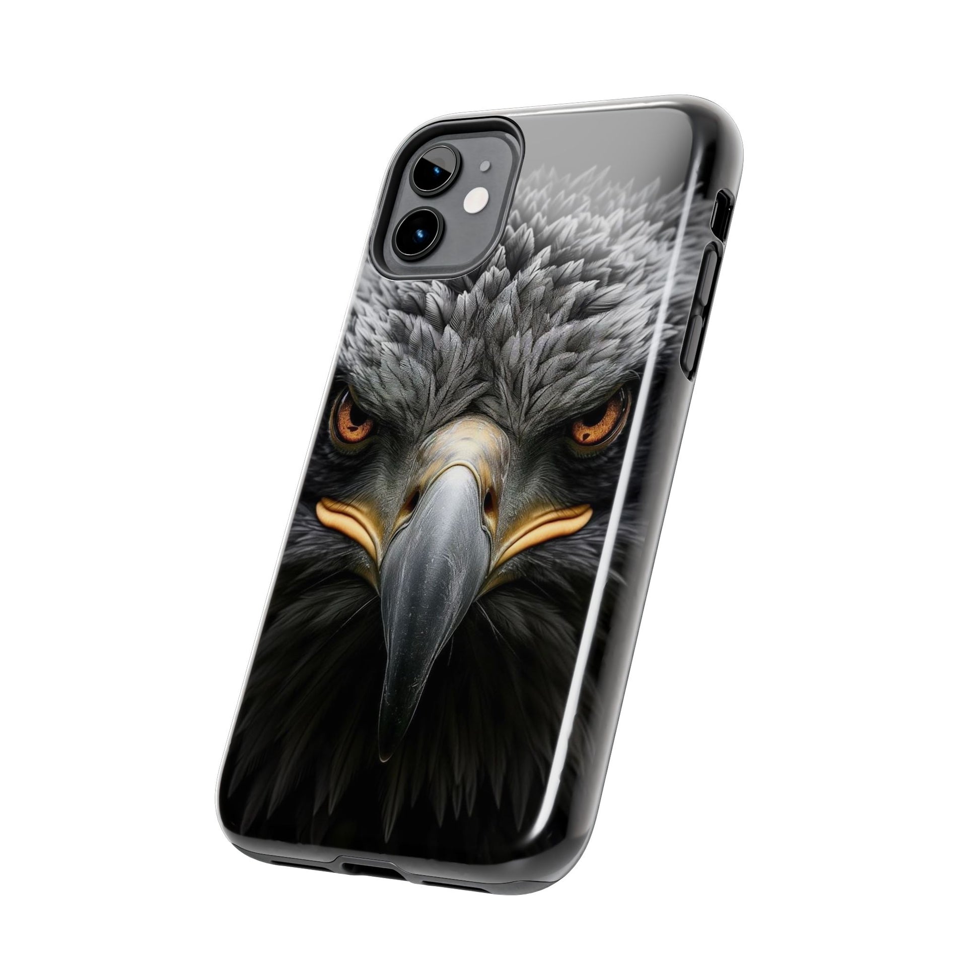 Mean Eagle Stare Theme Phone Cases for iPhones & Samsung Phones