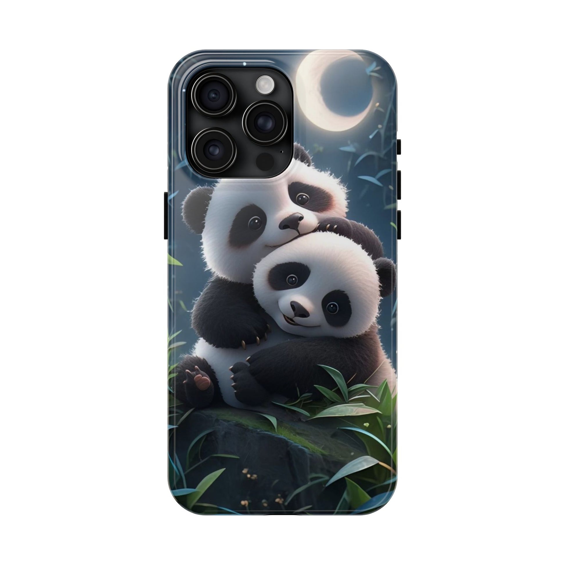 Hugging Pandas Theme Phone Cases for iPhones & Samsung Phones