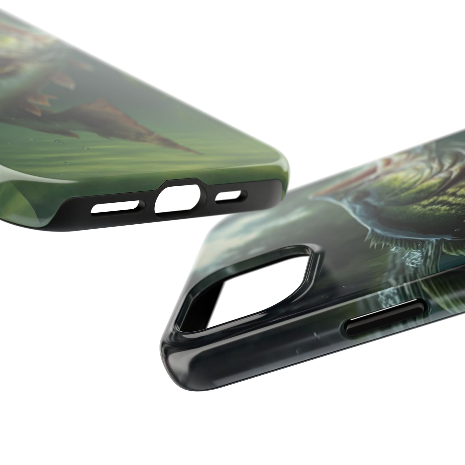 Large Mouth Bass Theme Phone Cases for iPhones & Samsung Phones