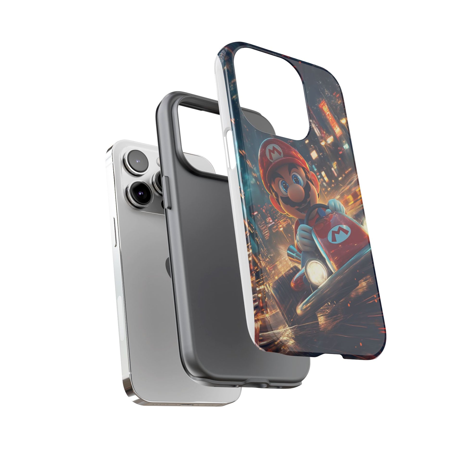 Super Mario Kart Phone Case, Tough Cases, Disney Phone for iPhones, Samsung, and Pixel