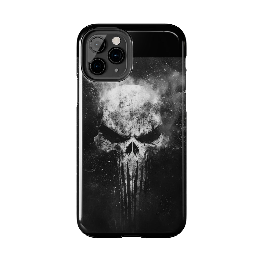 Smoking Skull Theme Phone Case for iPhone & Samsung Galaxy Phones
