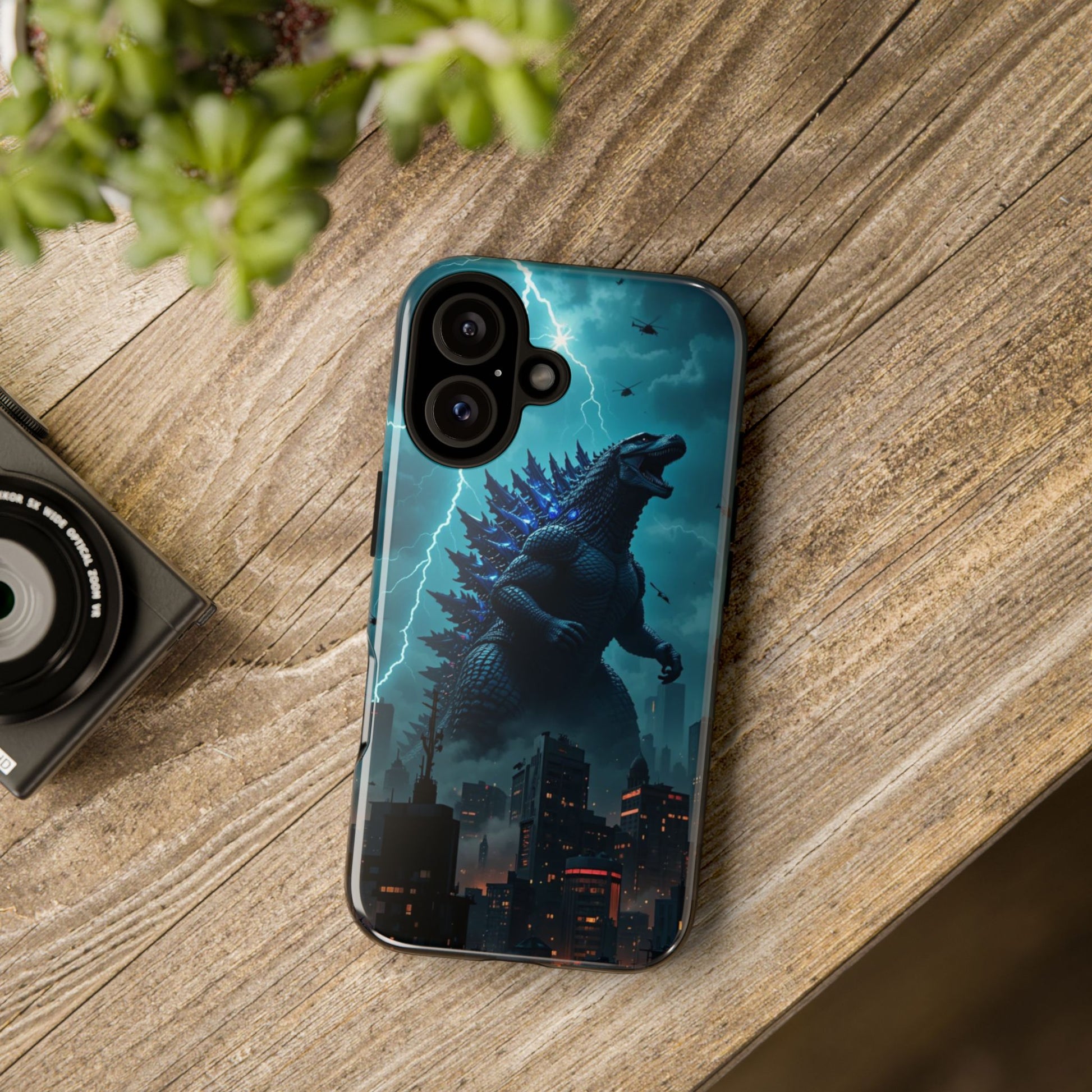 Godzilla Phone Case, Tough Cases for iPhones, Samsung, and Pixel