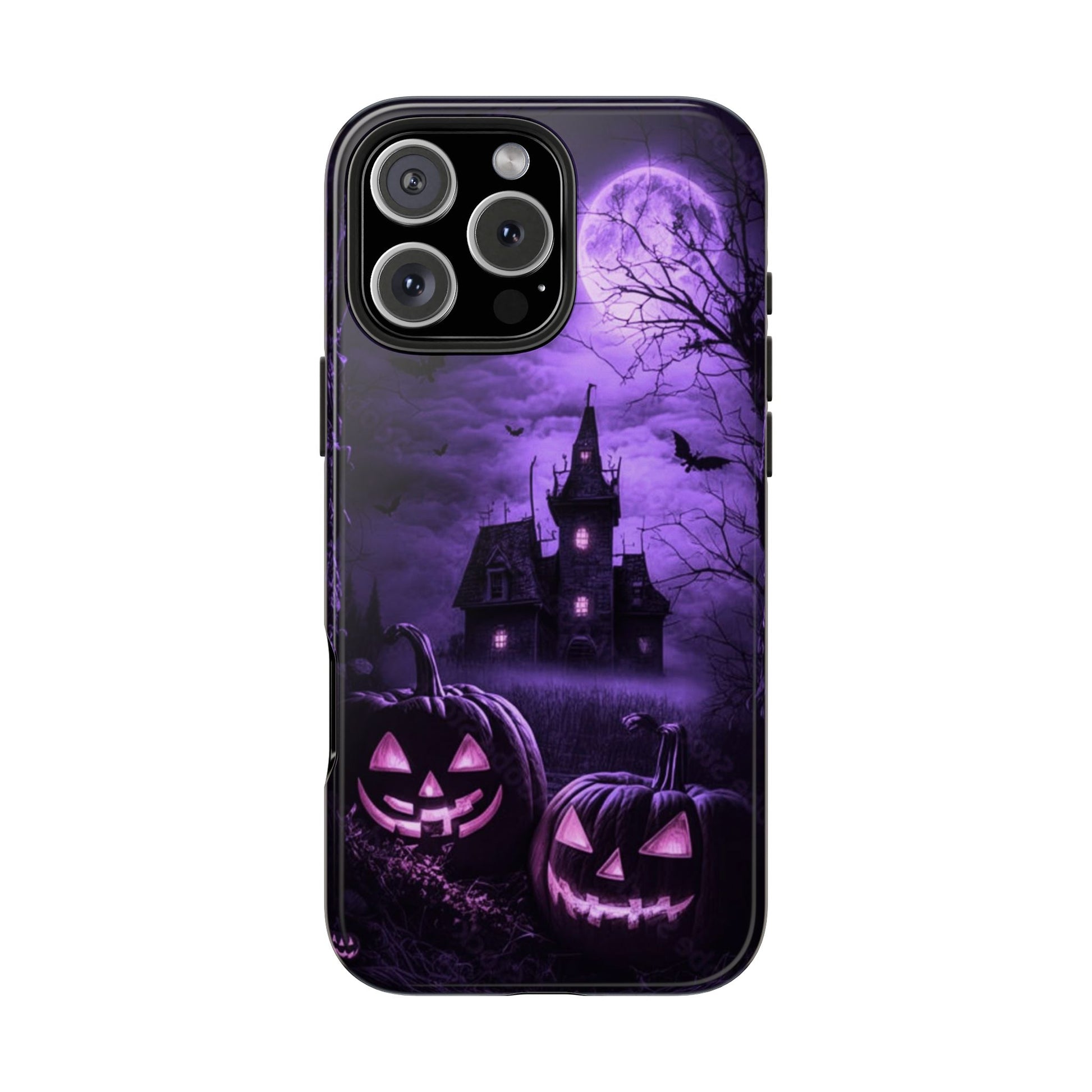 Haunted House Halloween Theme Phone Cases for iPhones & Samsung Phones