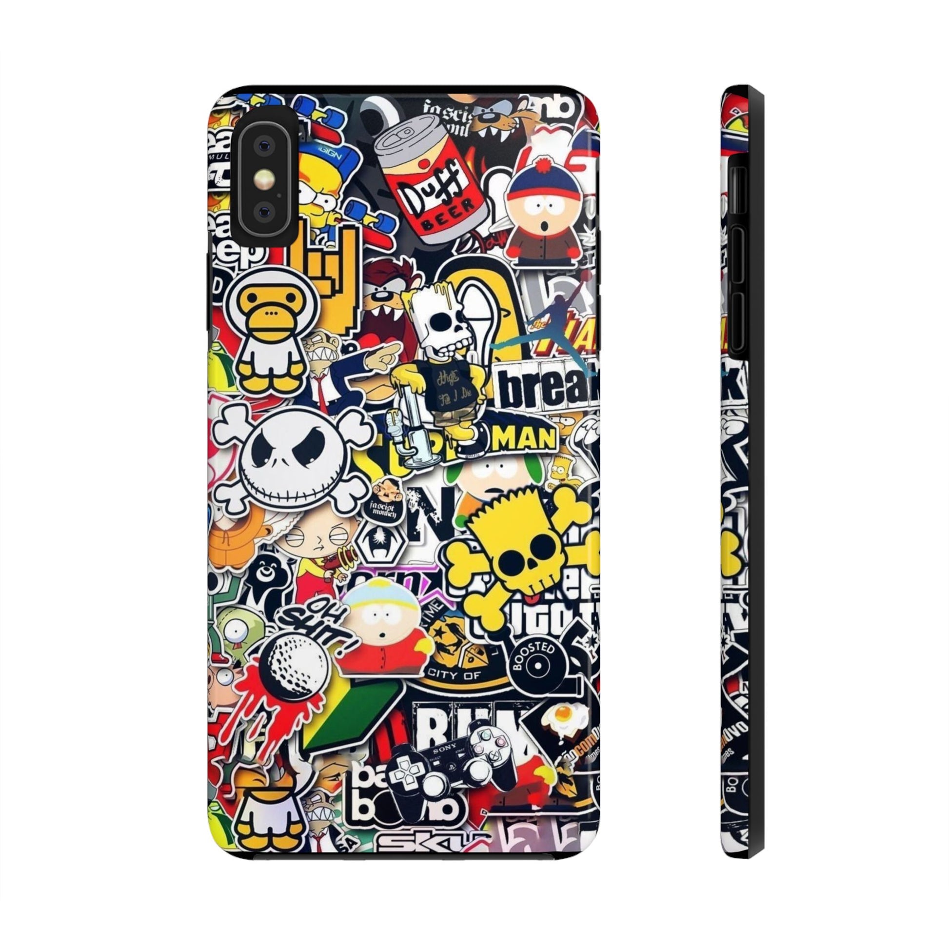 Sticker Bomb Theme Phone Case for iPhone & Samsung Galaxy Phones