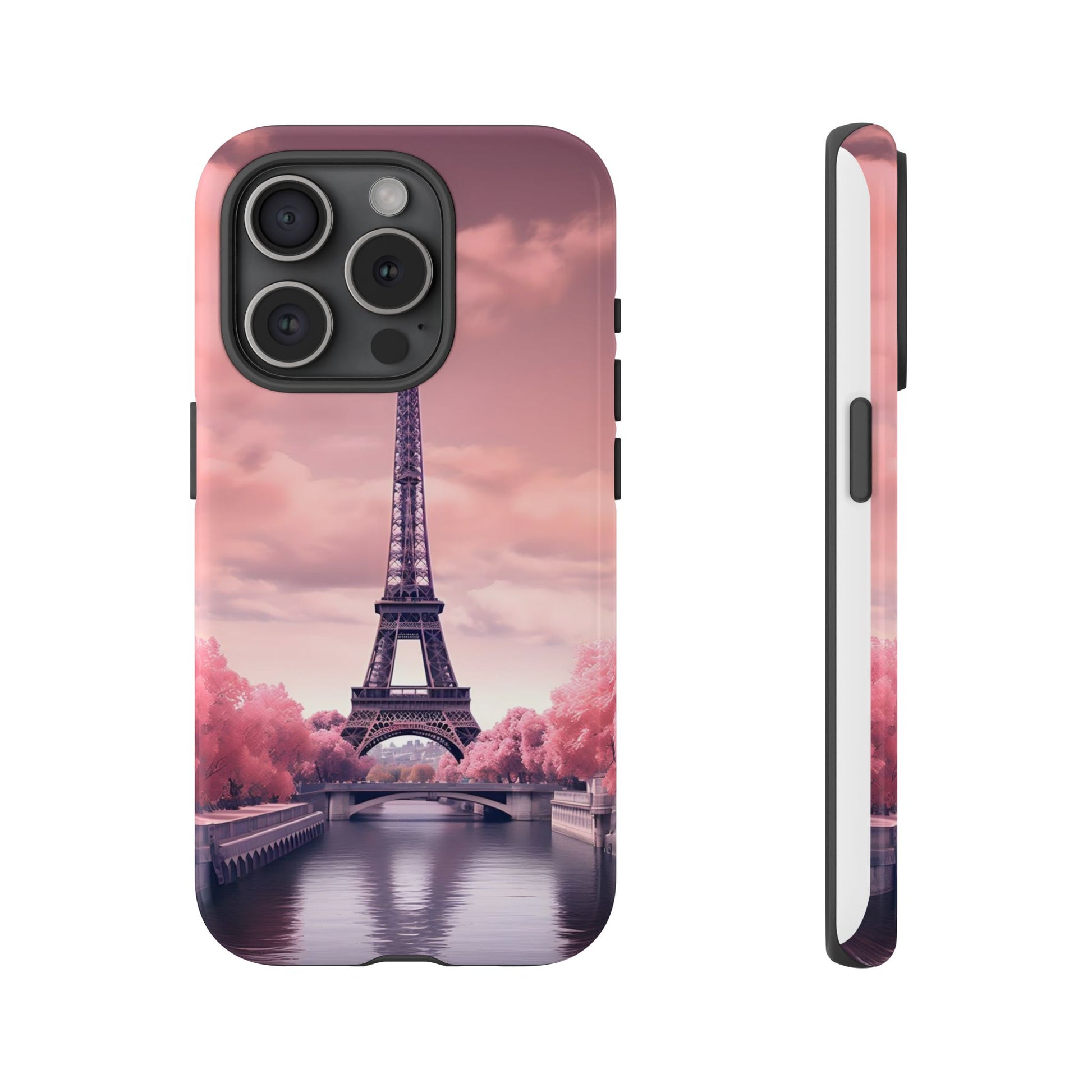 Eiffel Tower Paris Tough Cases for iPhones, Samsung, and Pixel