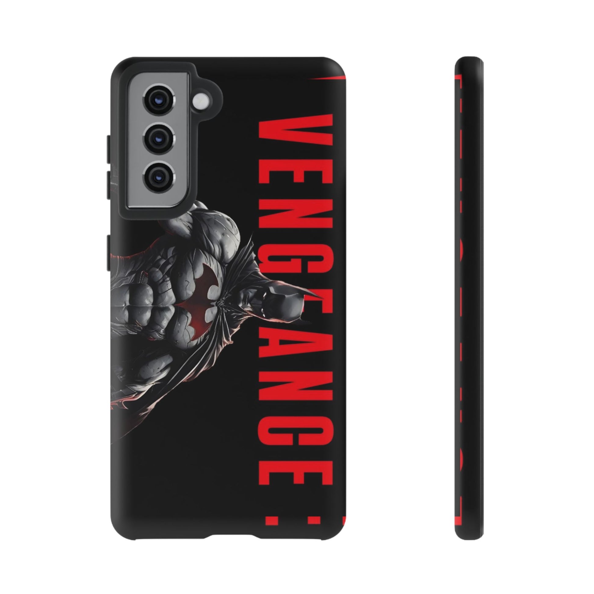DC Comics Batman Vengence Tough Cases for iPhones, Samsung, and Pixel