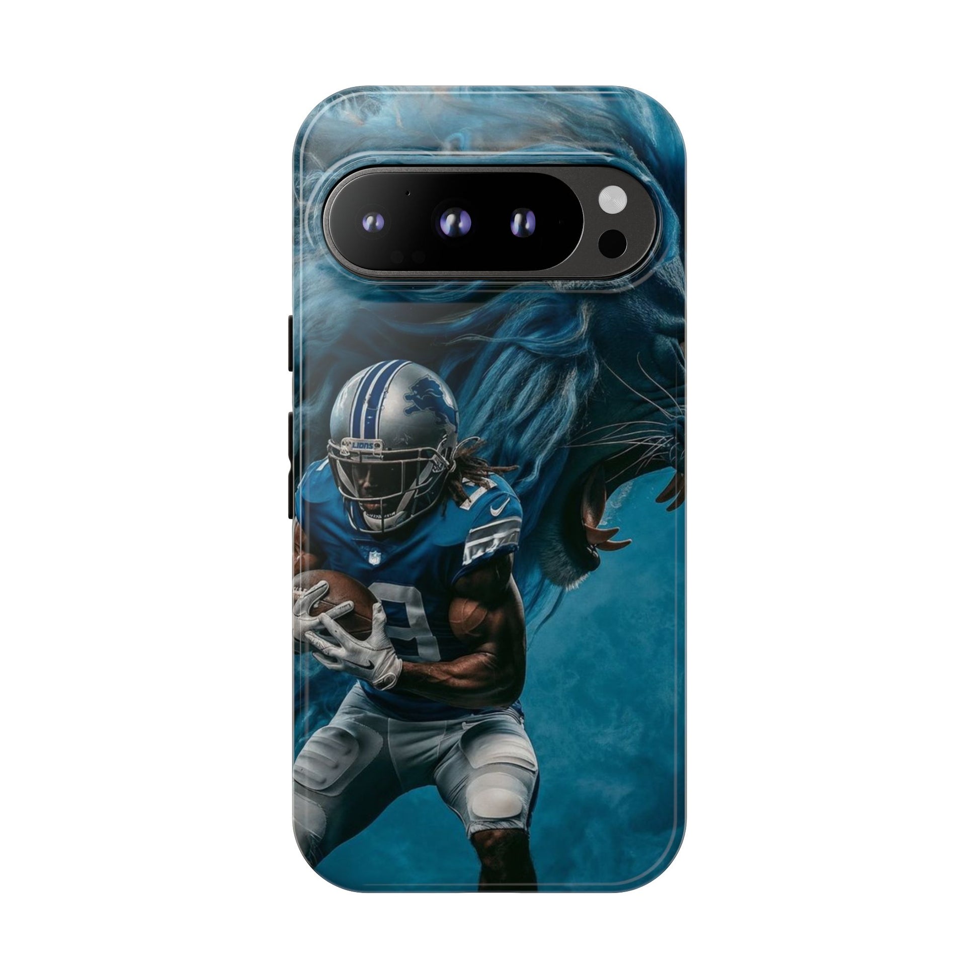 Detroit Lions Player Football Phone Case, Tough Cases for iPhones, Samsung, and Pixel