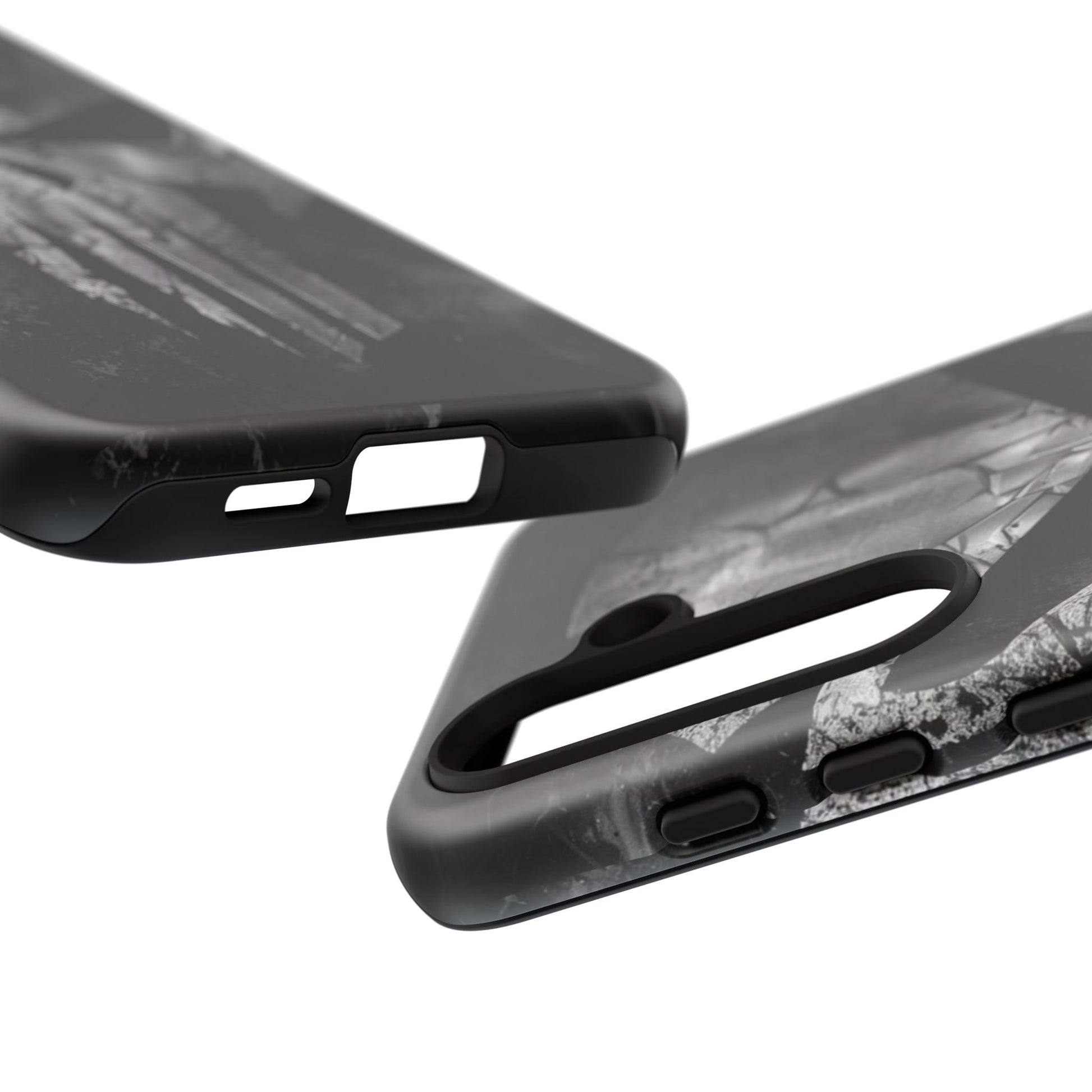 The Punisher Logo Art Tough Cases for iPhones, Samsung, and Pixel