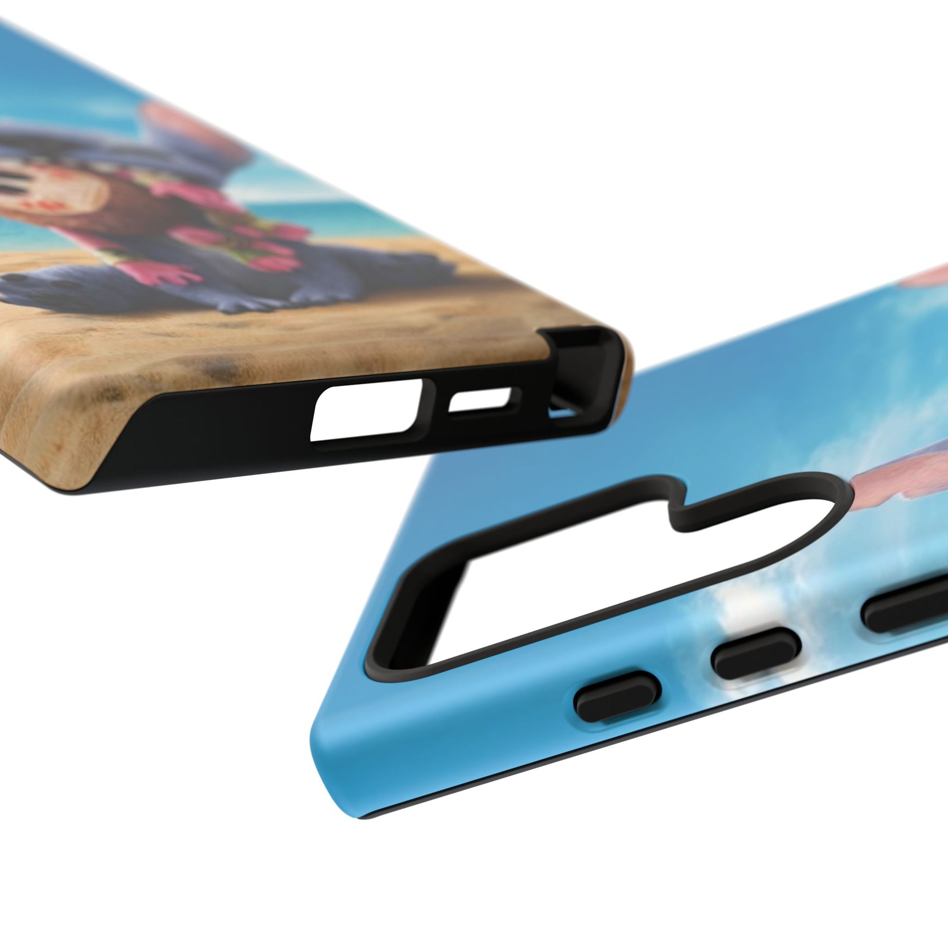 Stitch Beach Sunset Landscape Phone Case for iPhone, Samsung Galaxy, & Pixel Phones