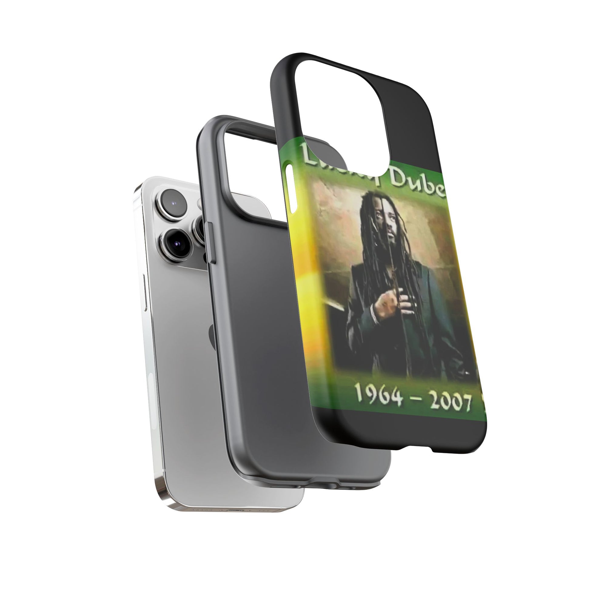 Lucky Dube Tough Cases for iPhones, Samsung, and Pixel