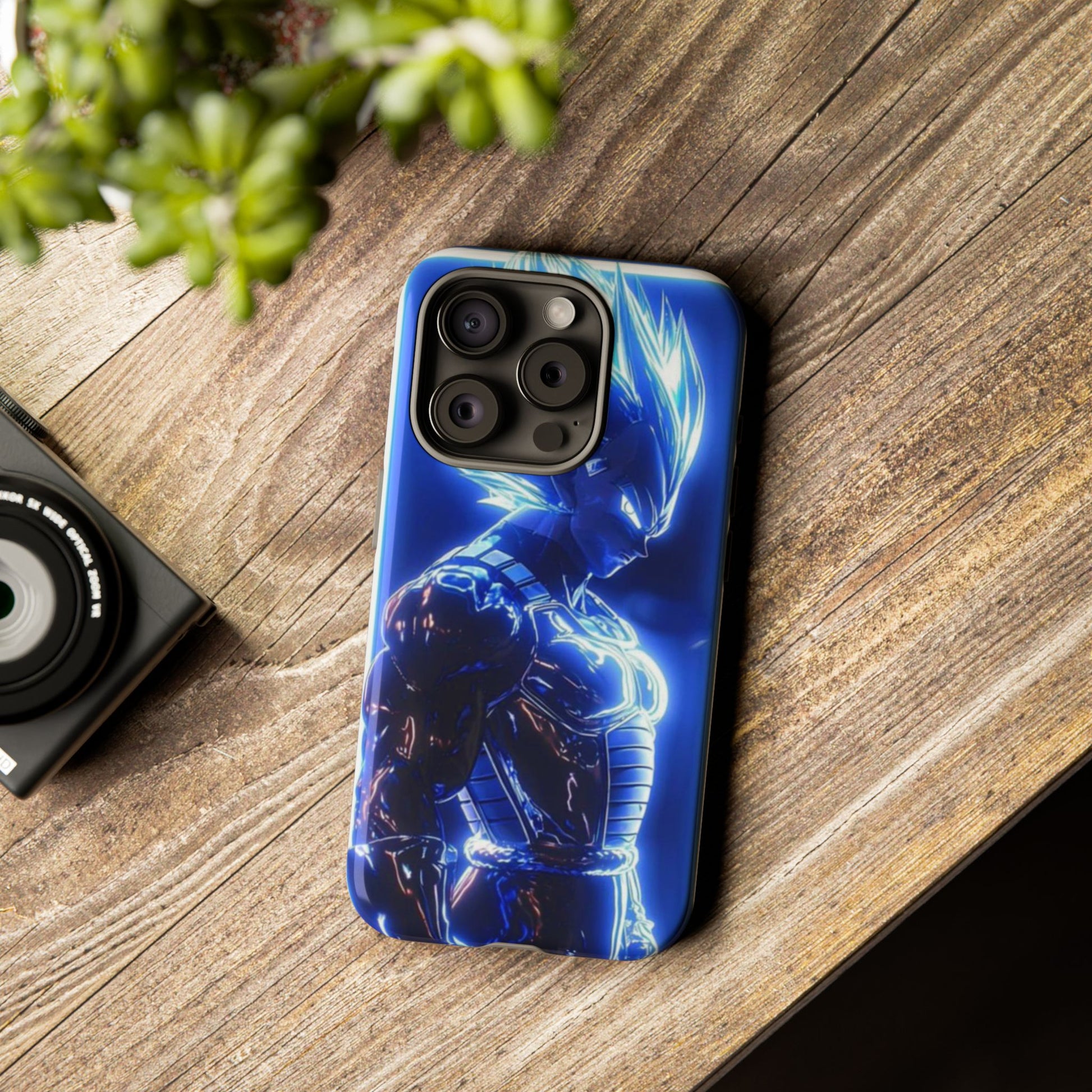 Anime Dragon Ball Z Super Saiyan Tough Cases for iPhones, Samsung, and Pixel