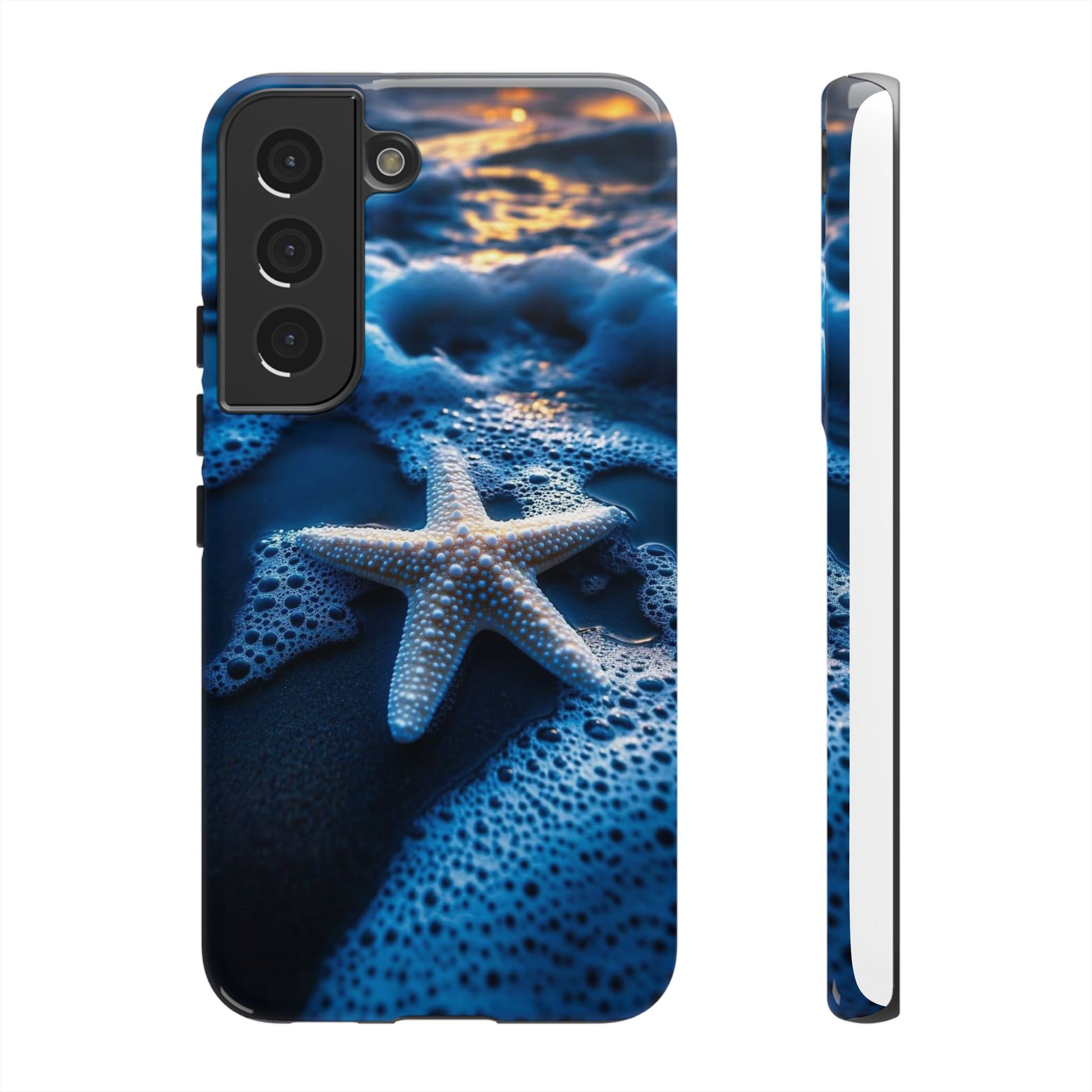 Starfish Beach Tough Cases for iPhones, Samsung, and Pixel