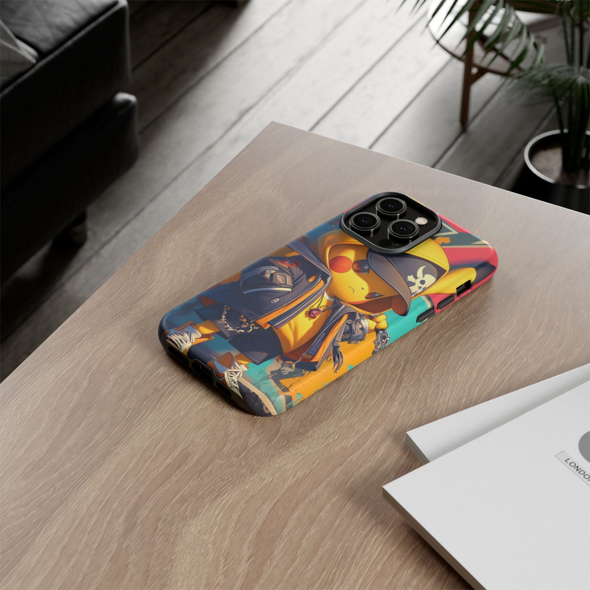 Cute Poke Bear Phone Case, Tough Cases for iPhones, Samsung, and Pixel