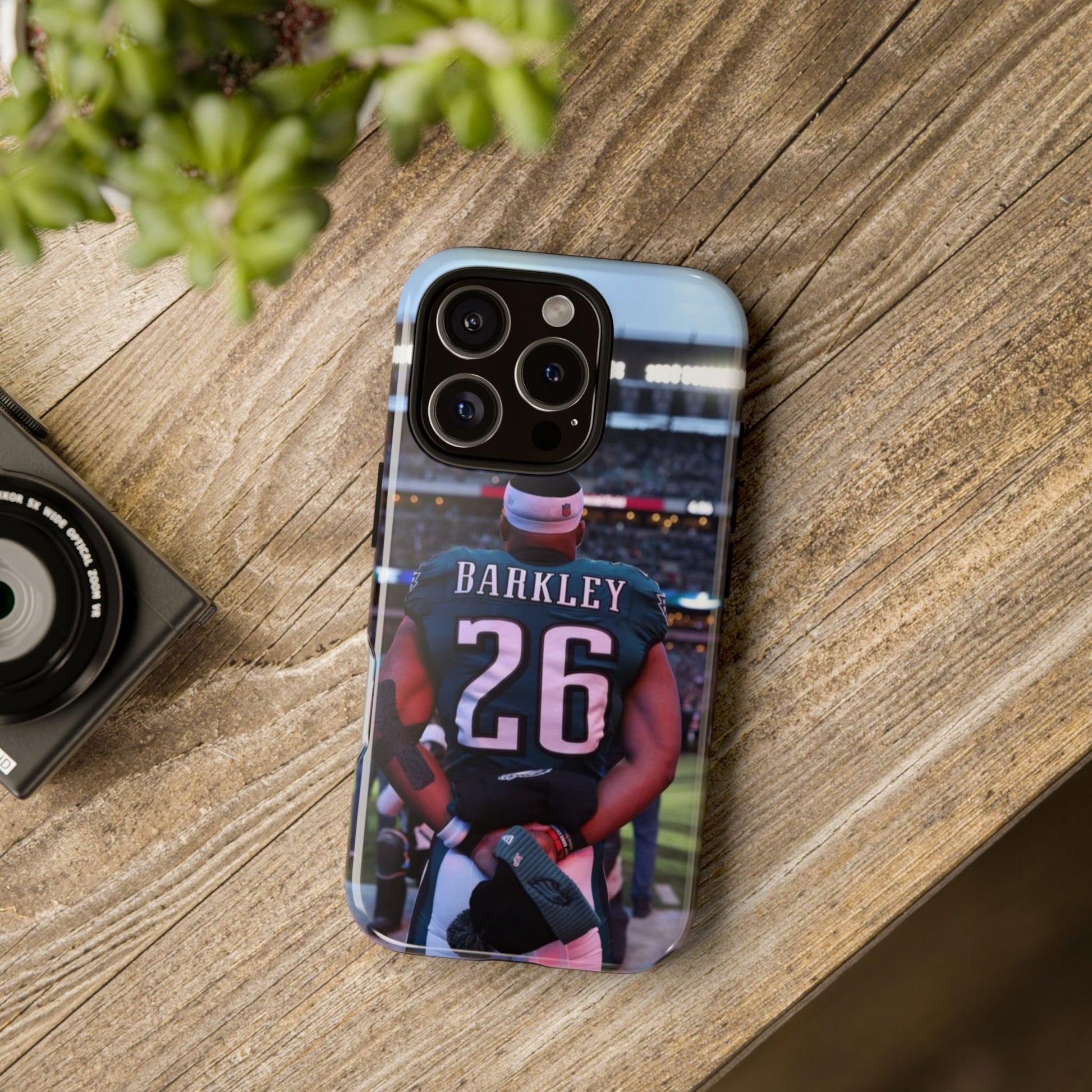 Eagles Football Saquon Barkley Tough Cases for iPhones, Samsung, and Pixel