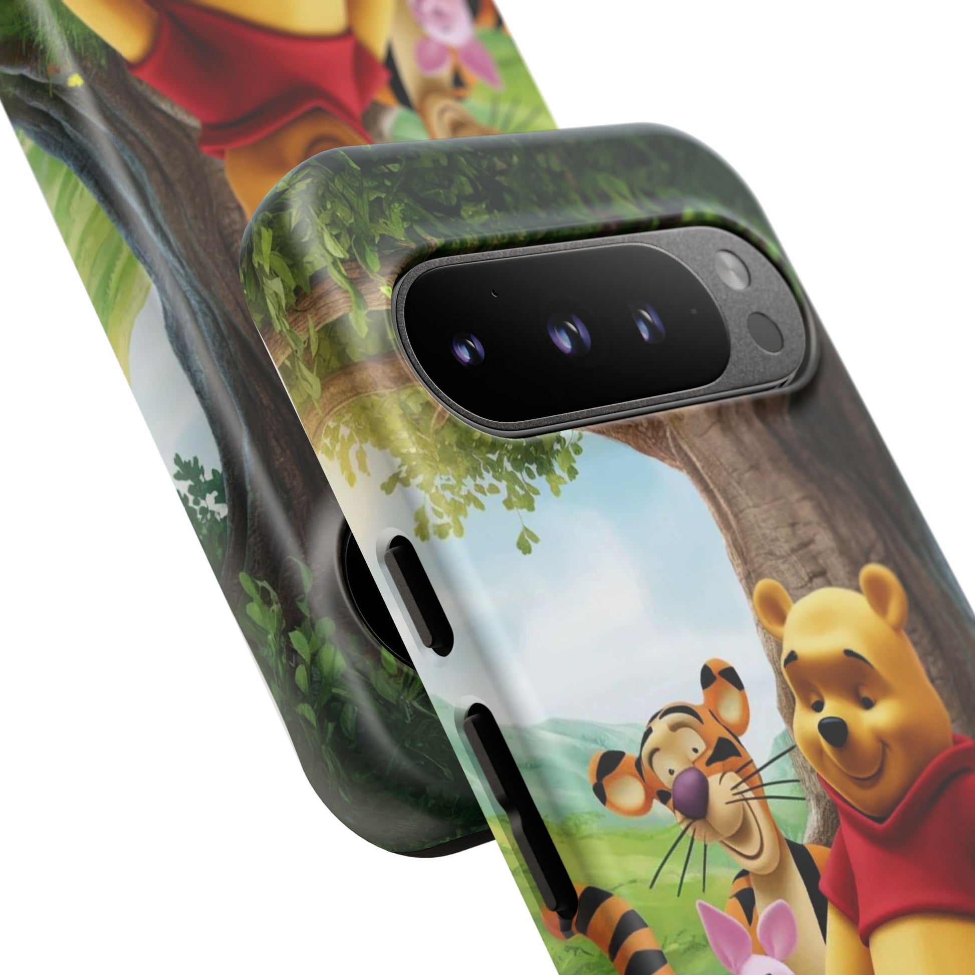 Cute Pooh Bear Phone Case, Tough Cases, Disney Phone for iPhones, Samsung, and Pixel