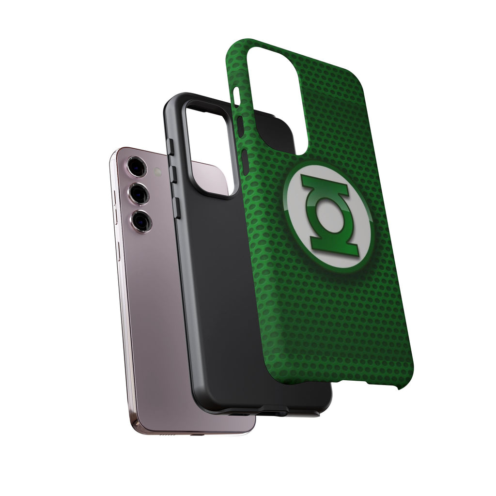 Green Lantern Logo Phone Case, Tough Cases, DC Case for iPhones, Samsung, and Pixel