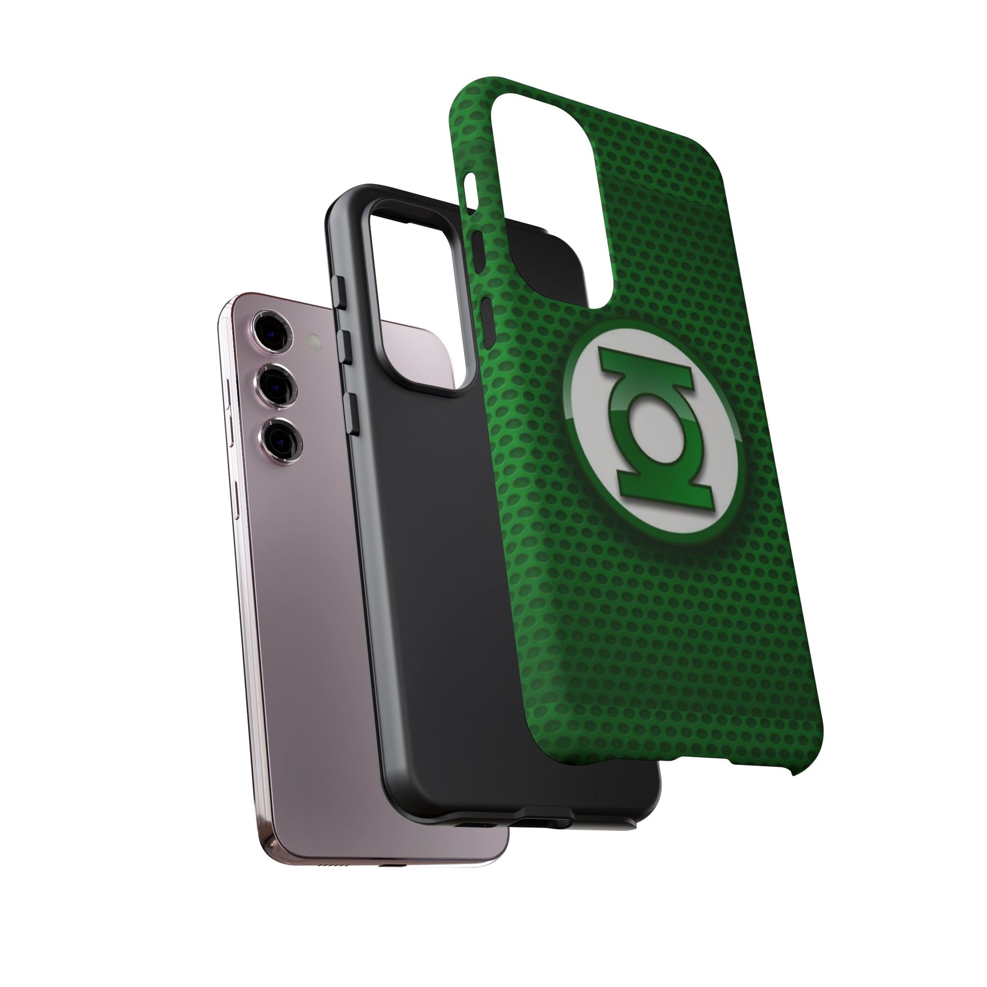 Green Lantern Logo Phone Case, Tough Cases, DC Case for iPhones, Samsung, and Pixel