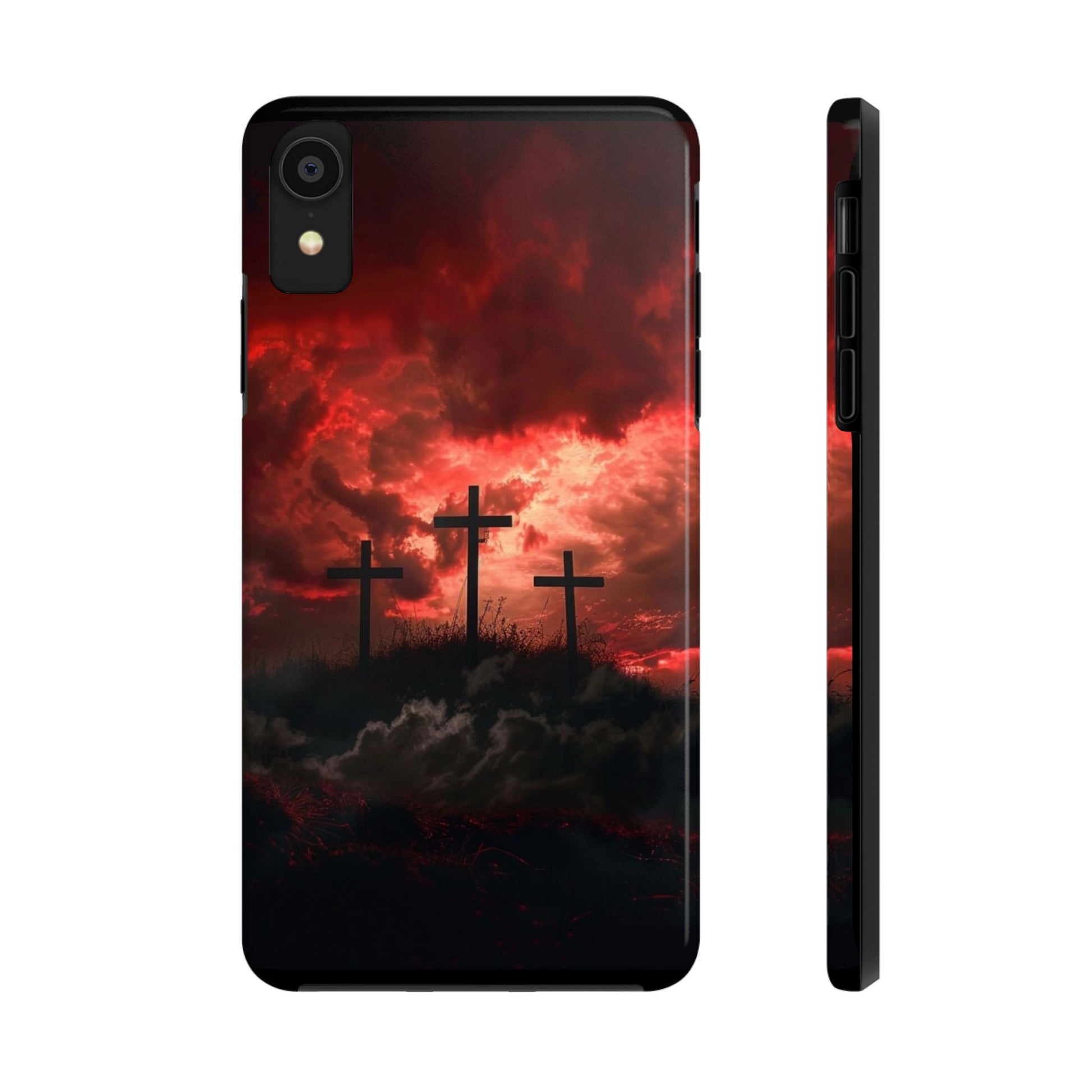 Crosses at Golgotha Christian Cases for iPhones & Samsung Phones