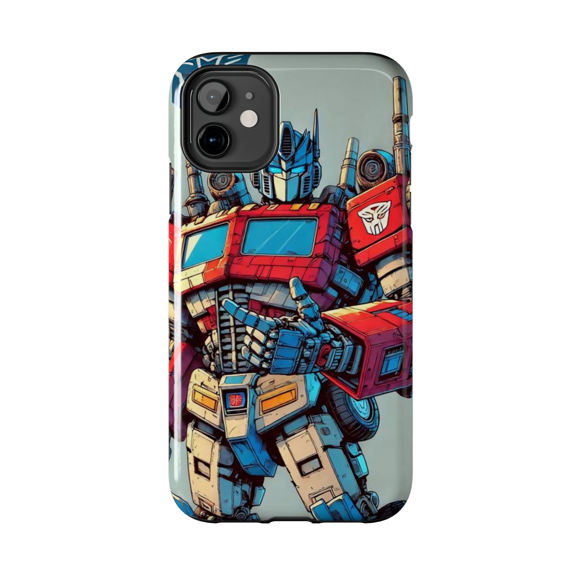 Transformer Optimus Theme Phone Cases for Iphones & Samsung Phones