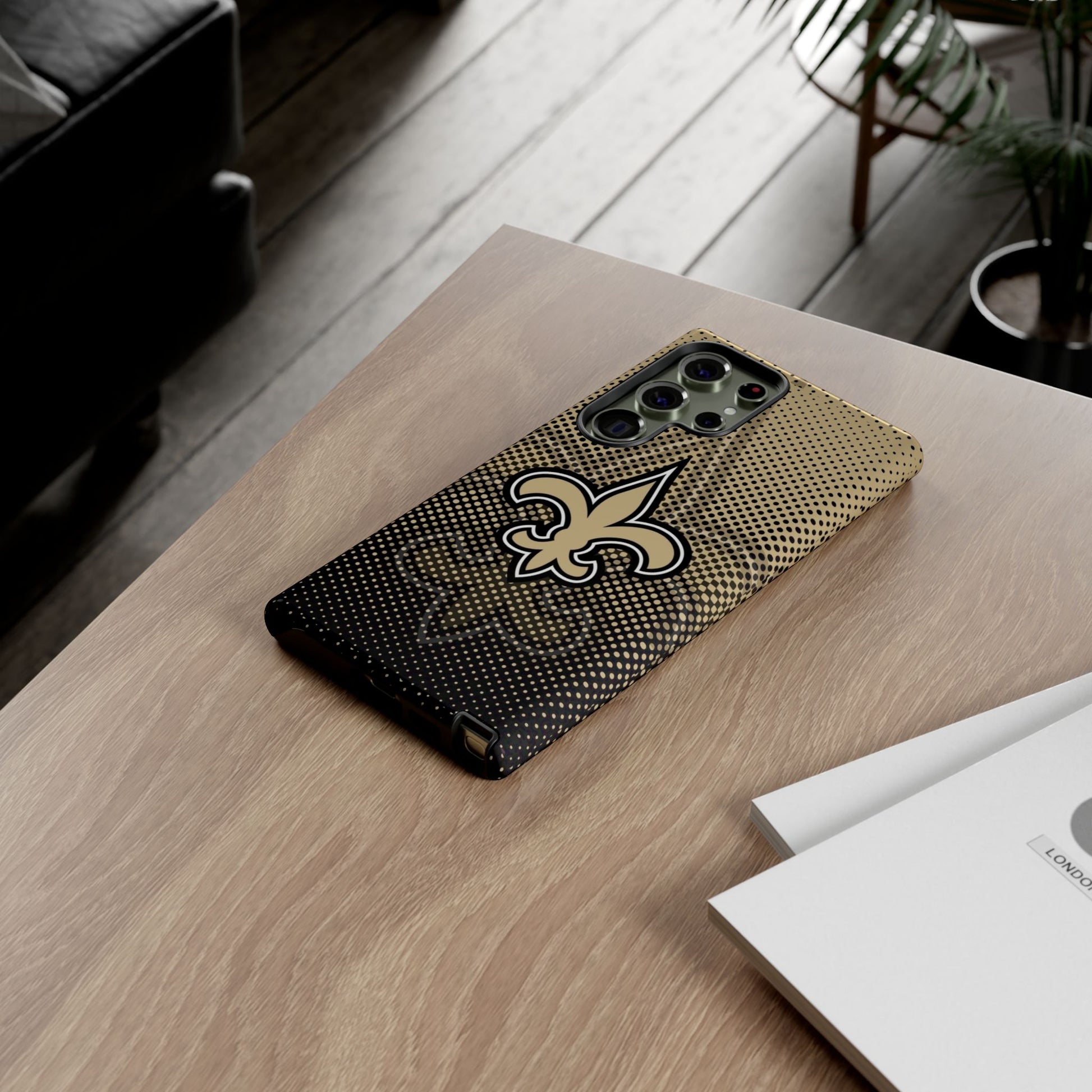 New Orleans Football Saints Logo Tough Cases for iPhones, Samsung, and Pixel