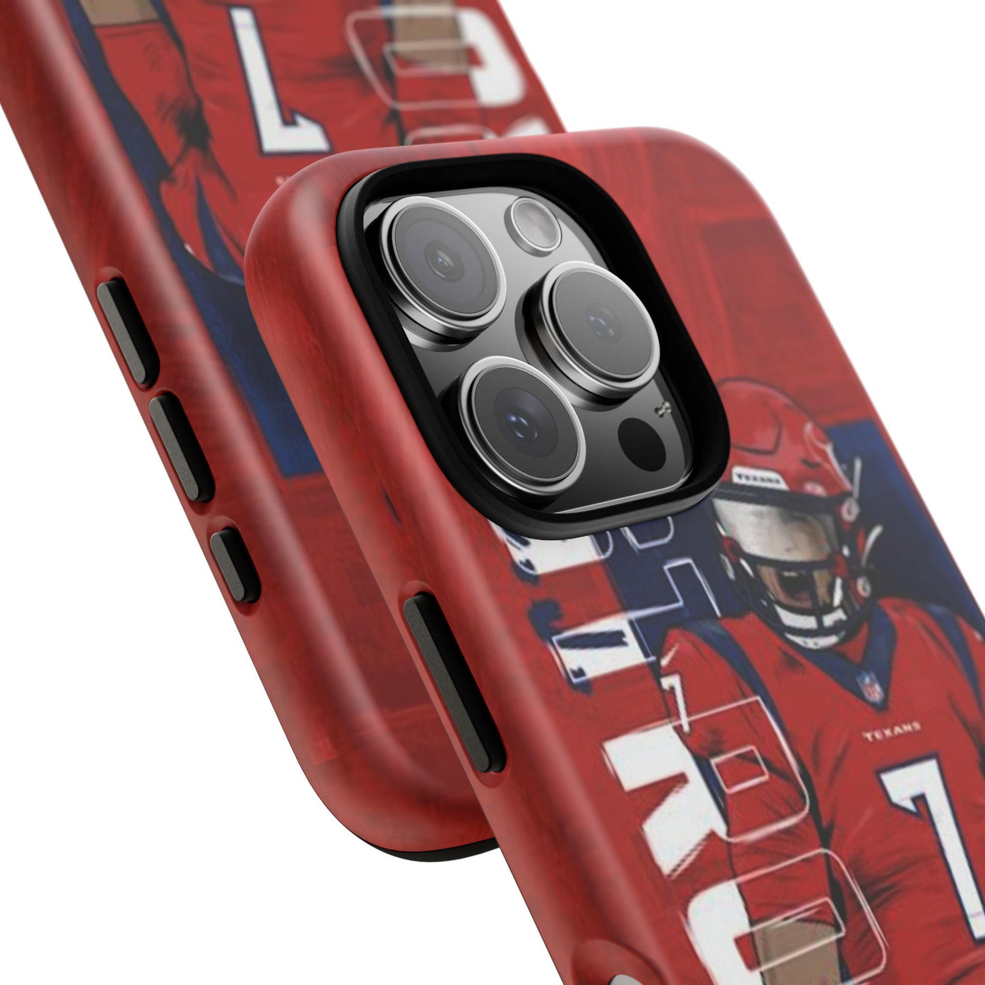 Houston Texans Football CJ Stroud Tough Cases for iPhones, Samsung, and Pixel