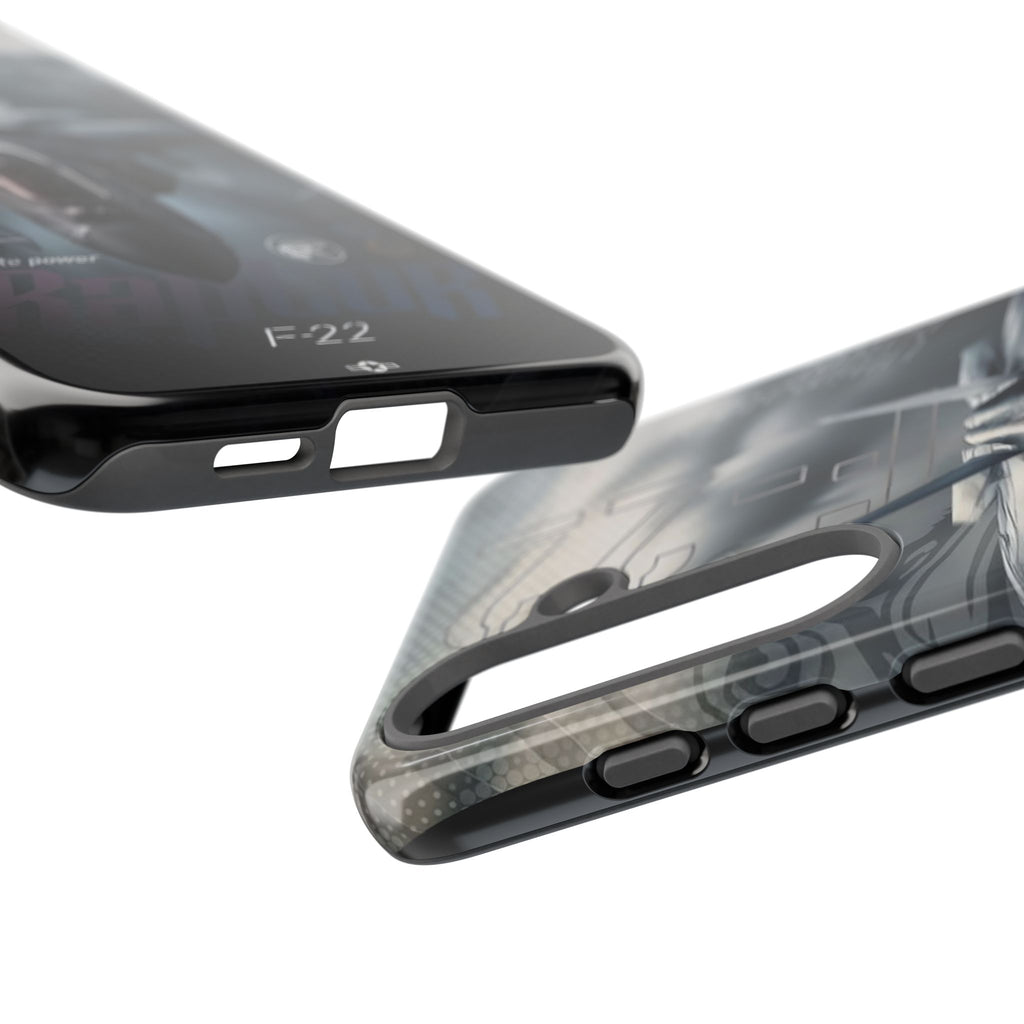 F-22 Raptor Fighter Jet Tough Cases for iPhones, Samsung, and Pixel