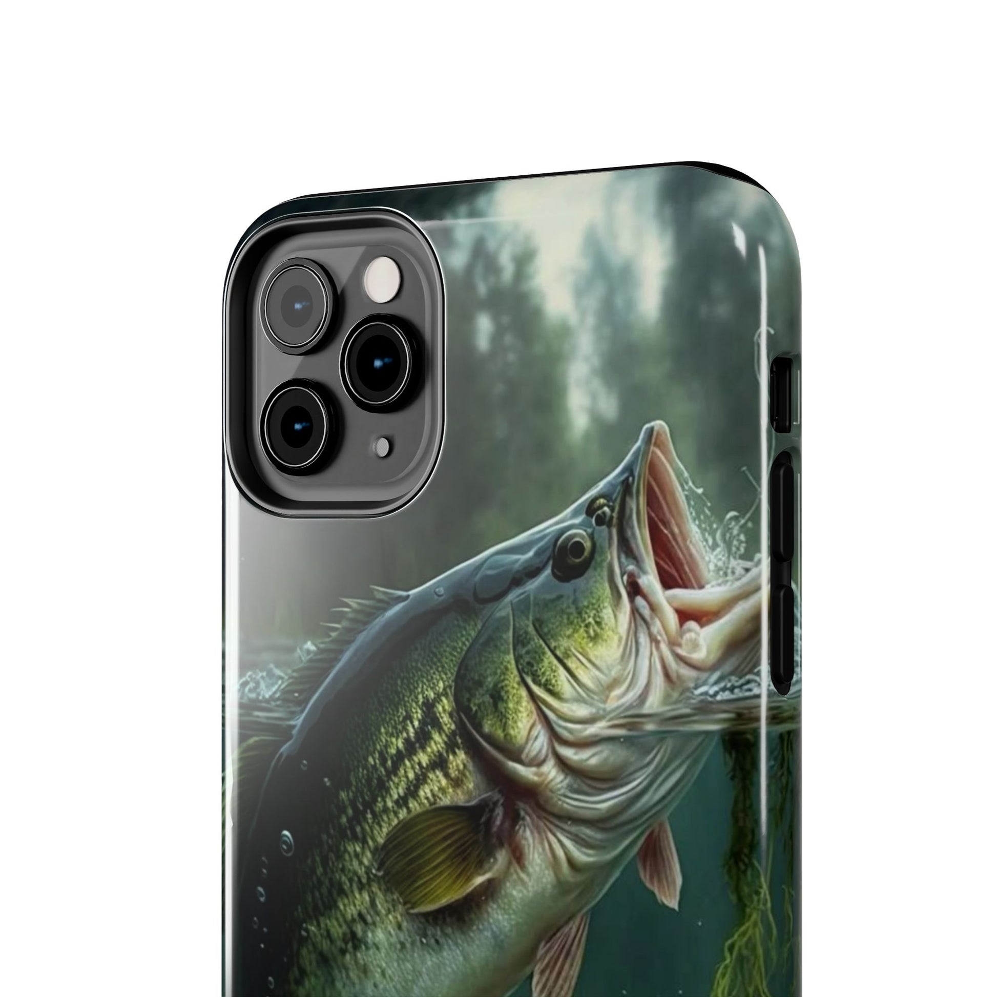 Large Mouth Bass Theme Phone Cases for iPhones & Samsung Phones