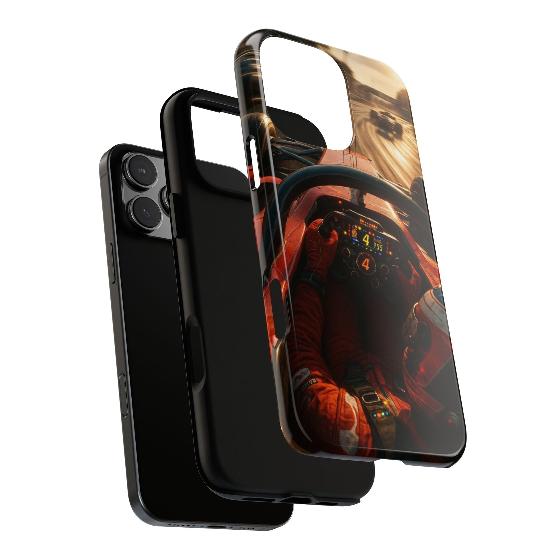 Formula 1 Cockpit Phone Case, Tough Cases for iPhones, Samsung, and Pixel