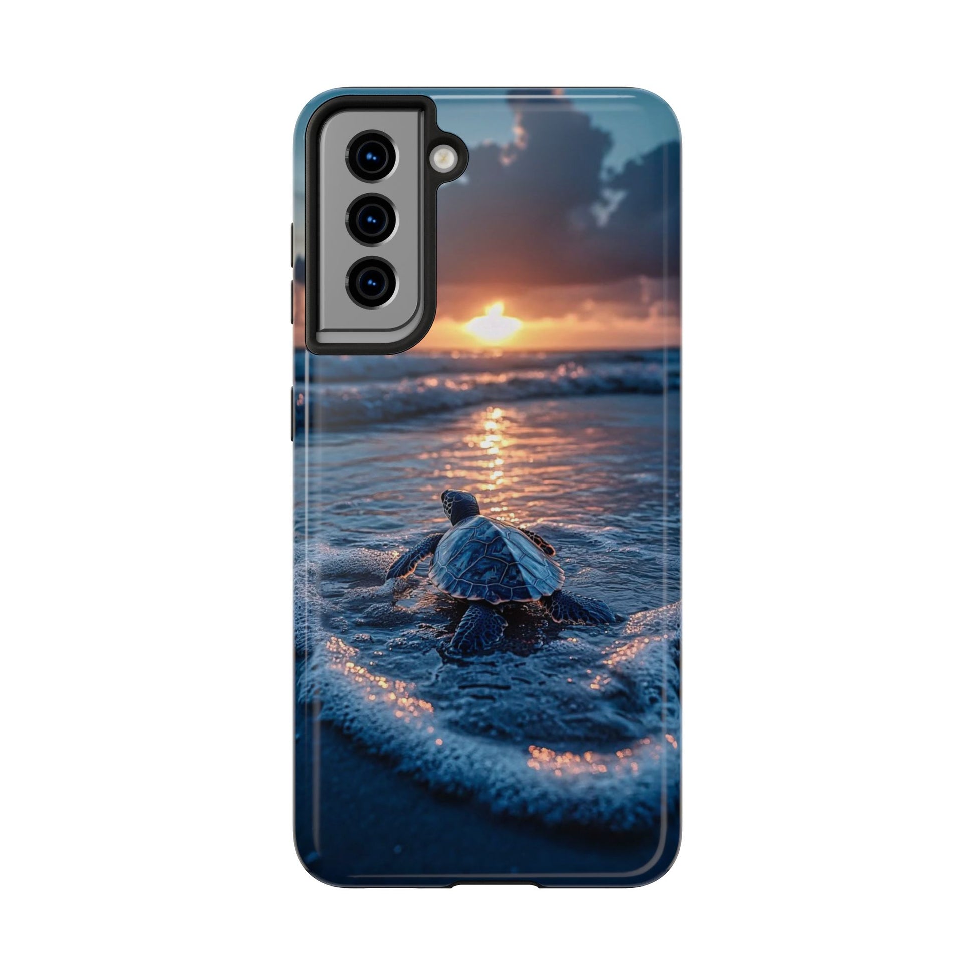 Beautiful Sea Turtle Themed Tough Phone Cases for Iphones & Samsung Phones
