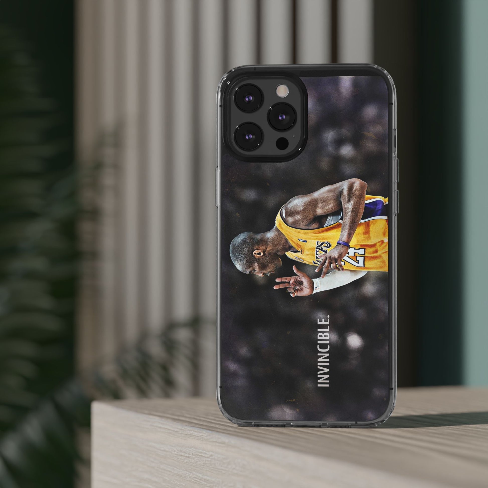 Invincible Kobe basketball inspired Protective Iphone and Samsung case