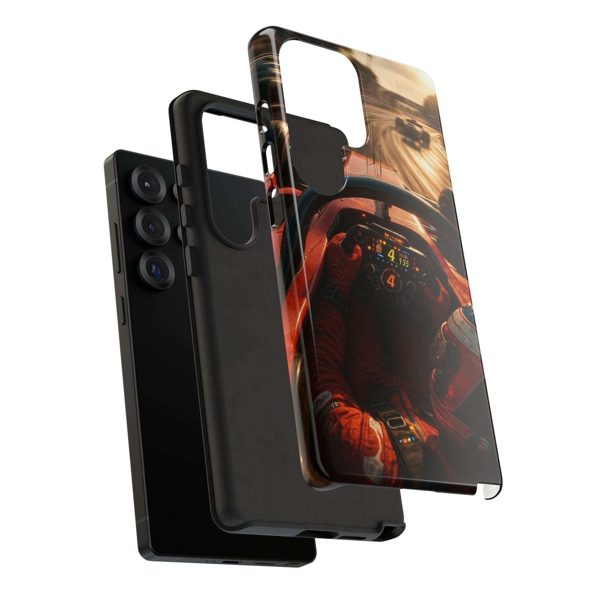 Formula 1 Cockpit Phone Case, Tough Cases for iPhones, Samsung, and Pixel
