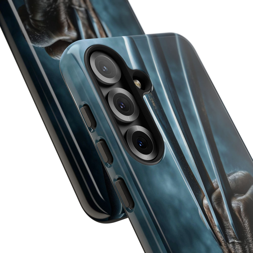 Logan's Claws Wolverine Tough Cases for iPhones, Samsung, and Pixel