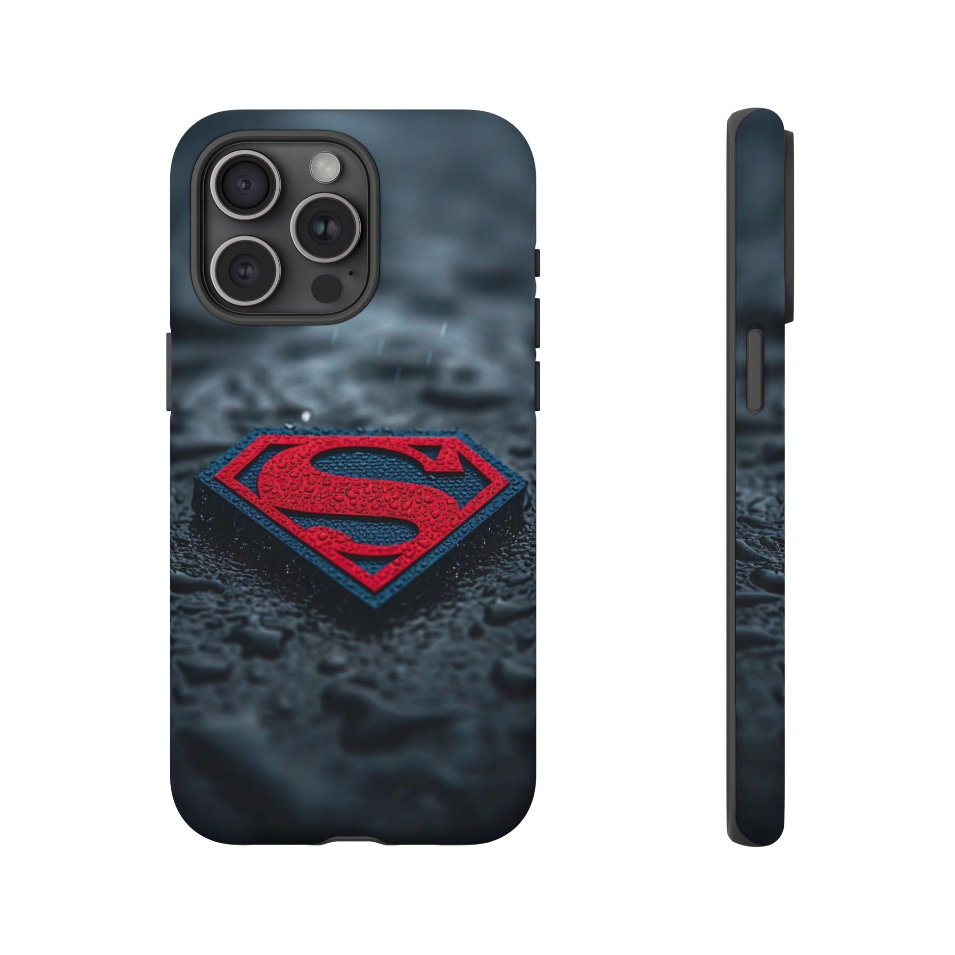 Superman Logo Tough Cases for iPhones, Samsung, and Pixel