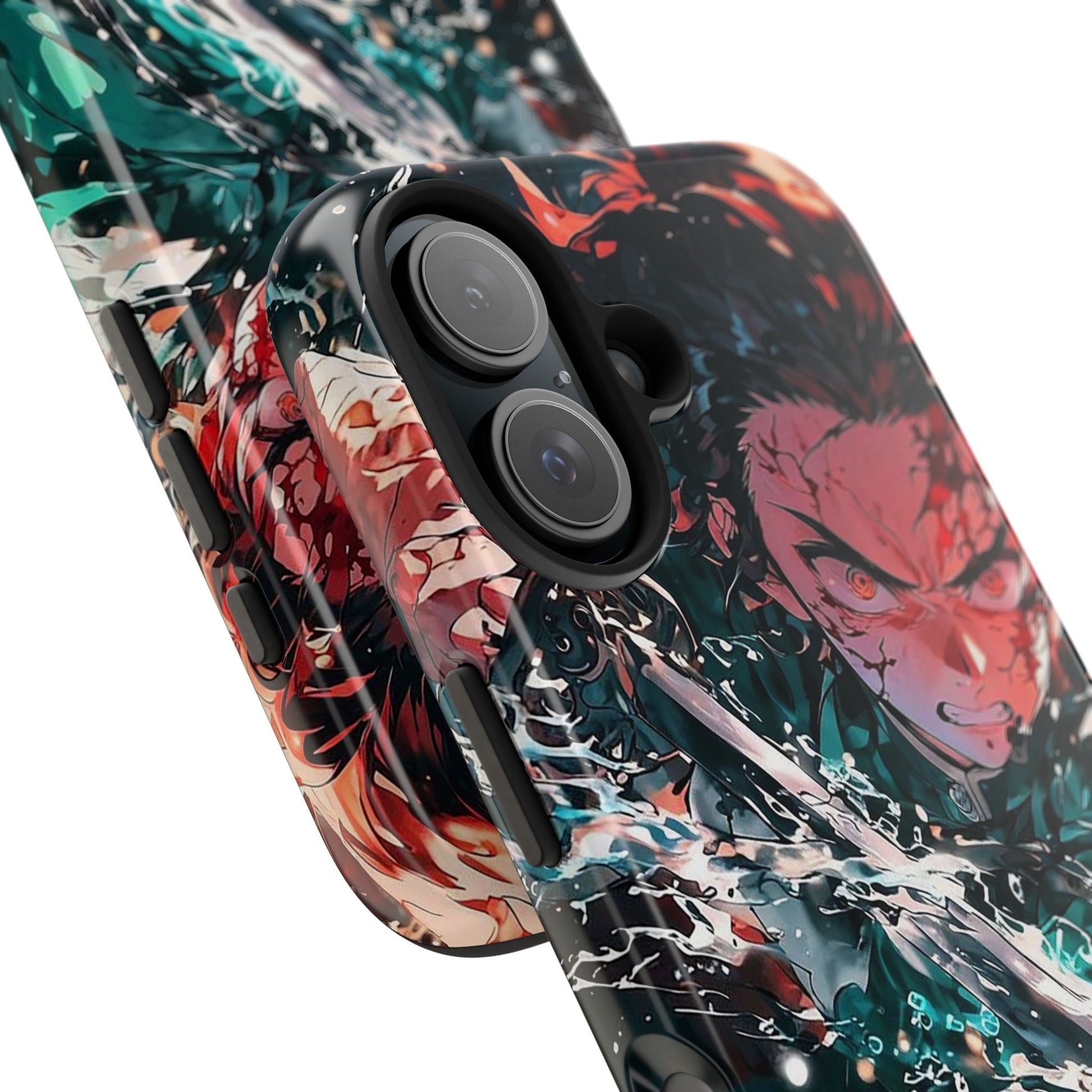 Demon Slayer Tanjiro Art Phone Case for iPhone & Samsung Galaxy Phones
